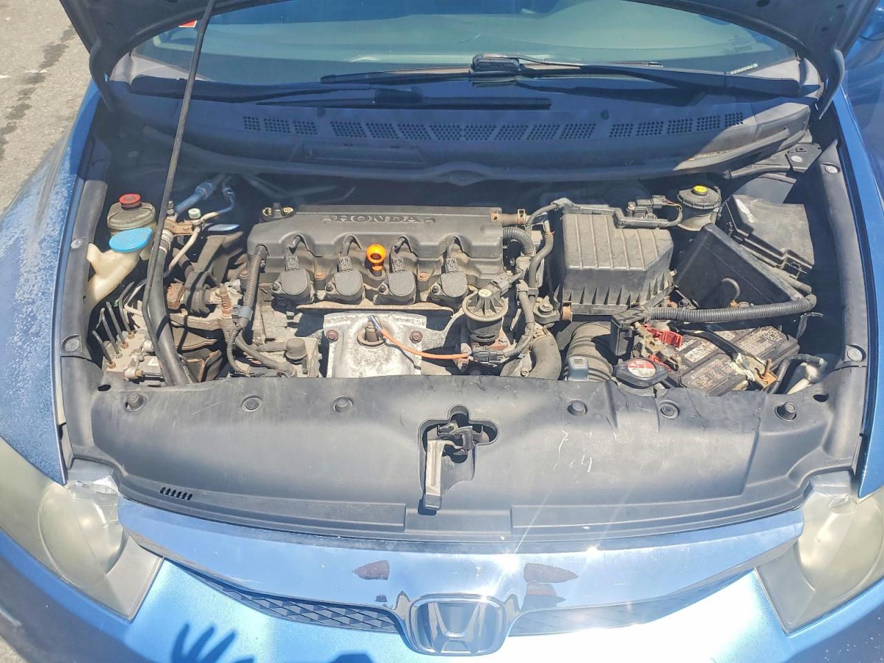 2010 Honda Civic Lx Blue vin: 2HGFA1F59AH559092