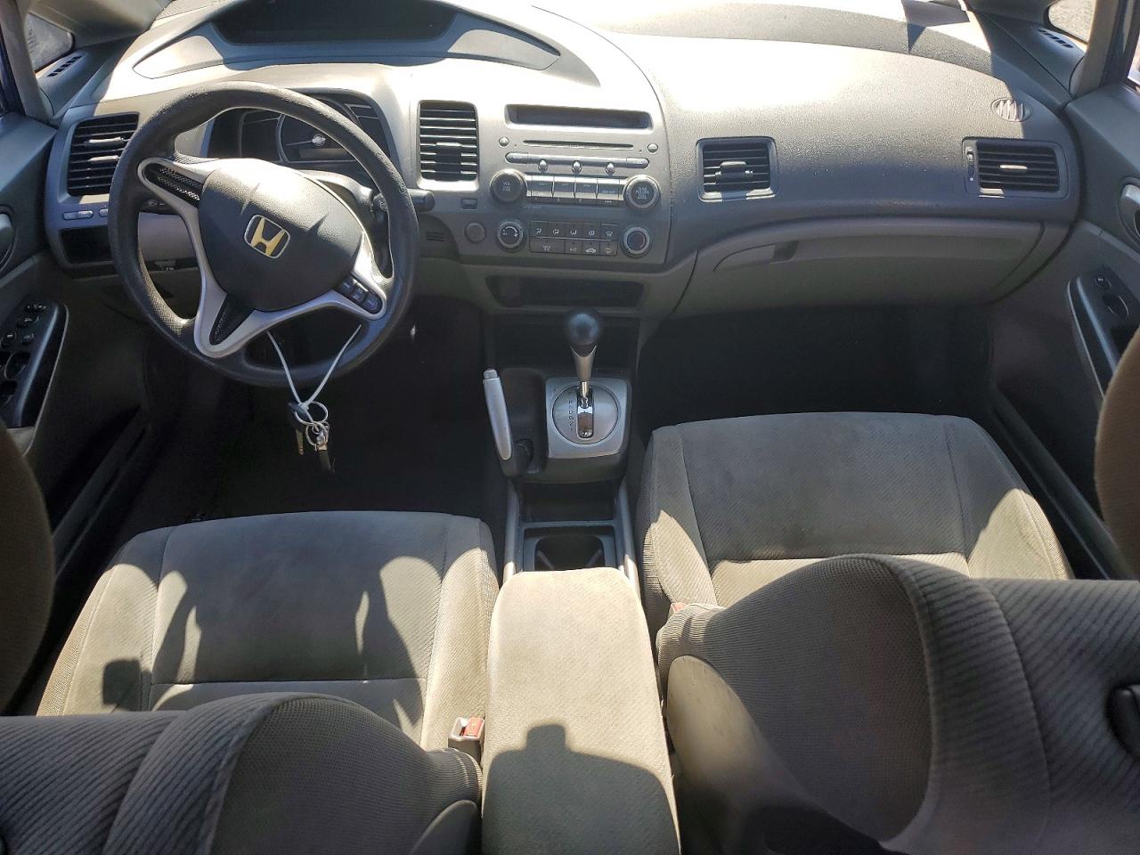2010 Honda Civic Lx Blue vin: 2HGFA1F59AH559092
