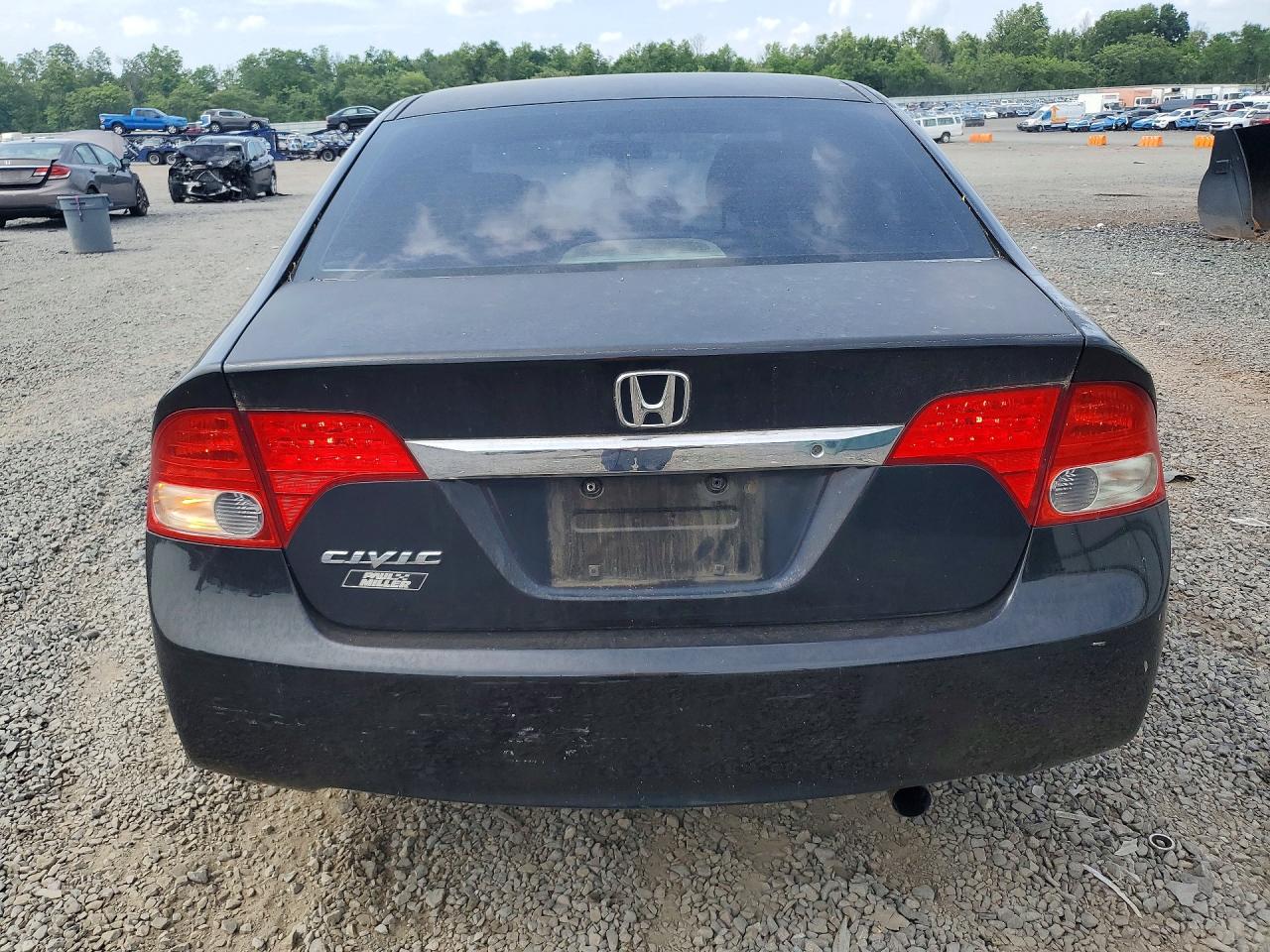 2010 Honda Civic Lx Черный vin: 2HGFA1F59AH559707
