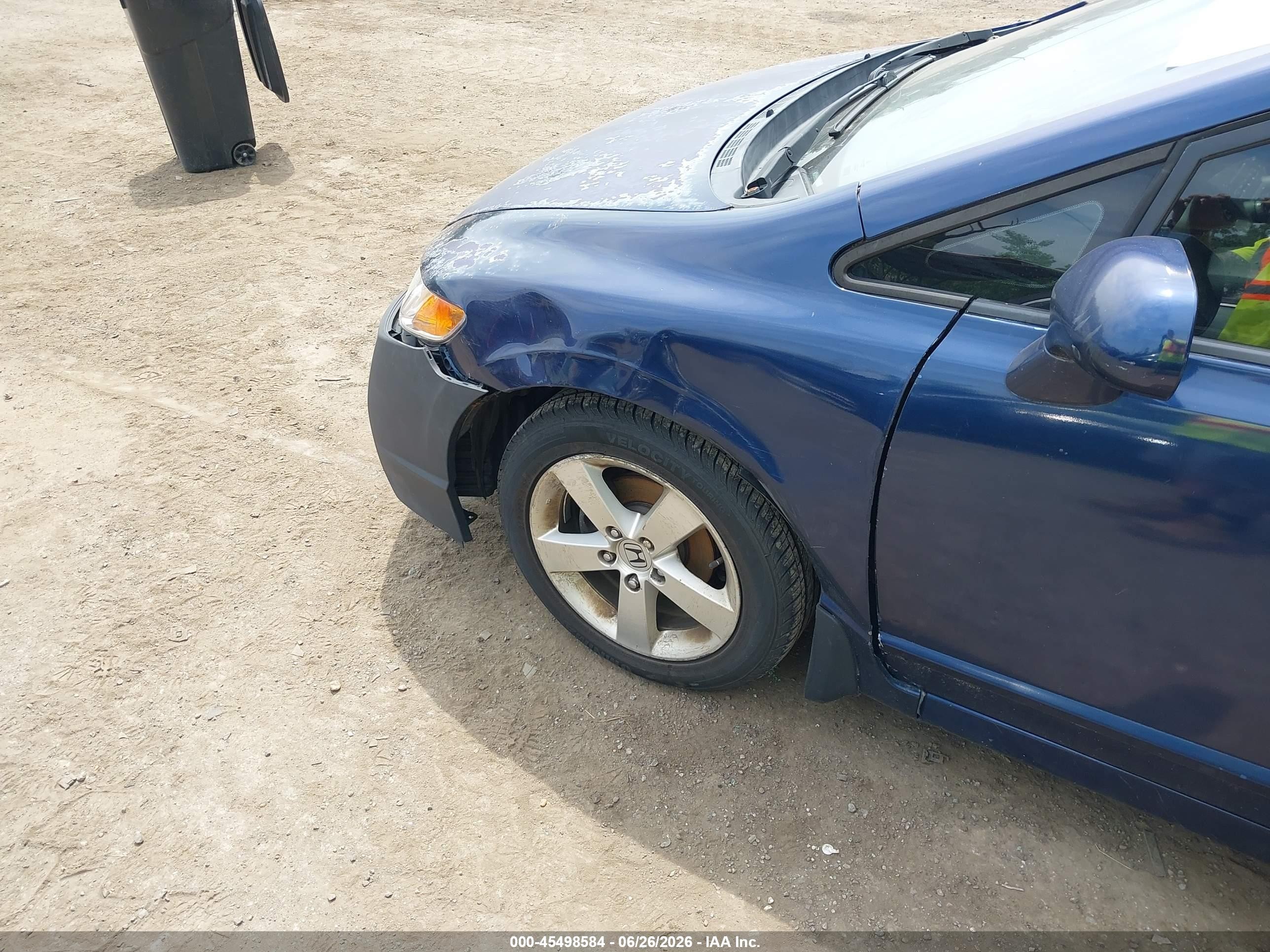 2010 Honda Civic Lx Blue vin: 2HGFA1F59AH562591