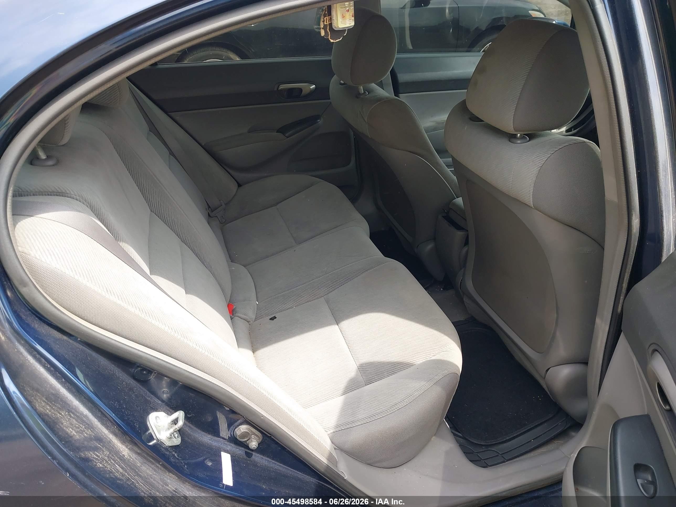 2010 Honda Civic Lx Blue vin: 2HGFA1F59AH562591