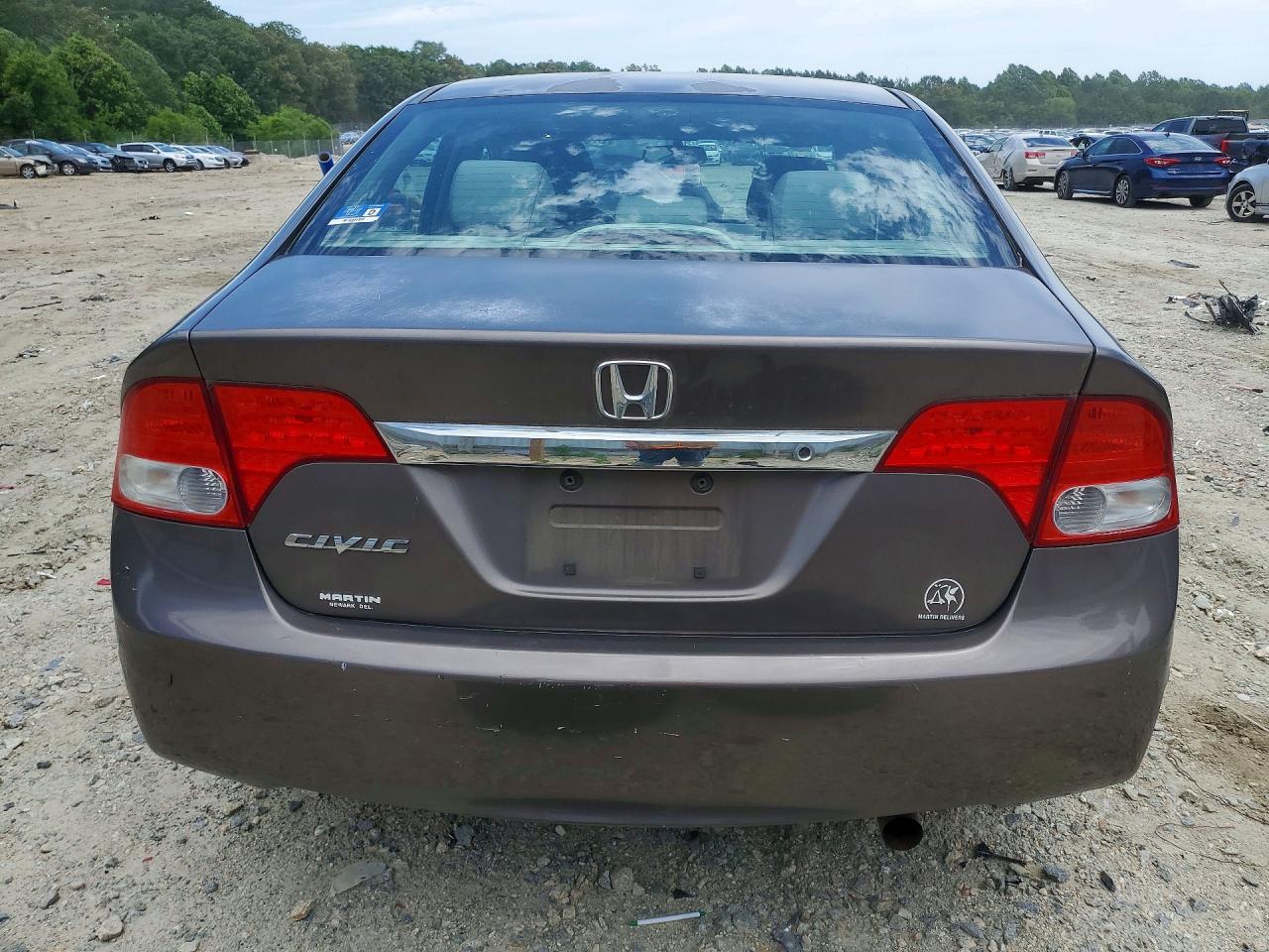 2010 Honda Civic Lx Gray vin: 2HGFA1F59AH563305