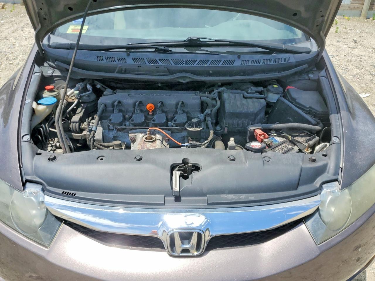 2010 Honda Civic Lx Gray vin: 2HGFA1F59AH563305