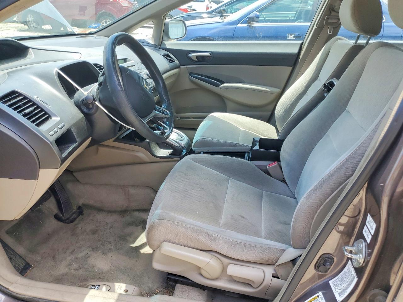 2010 Honda Civic Lx Gray vin: 2HGFA1F59AH563305