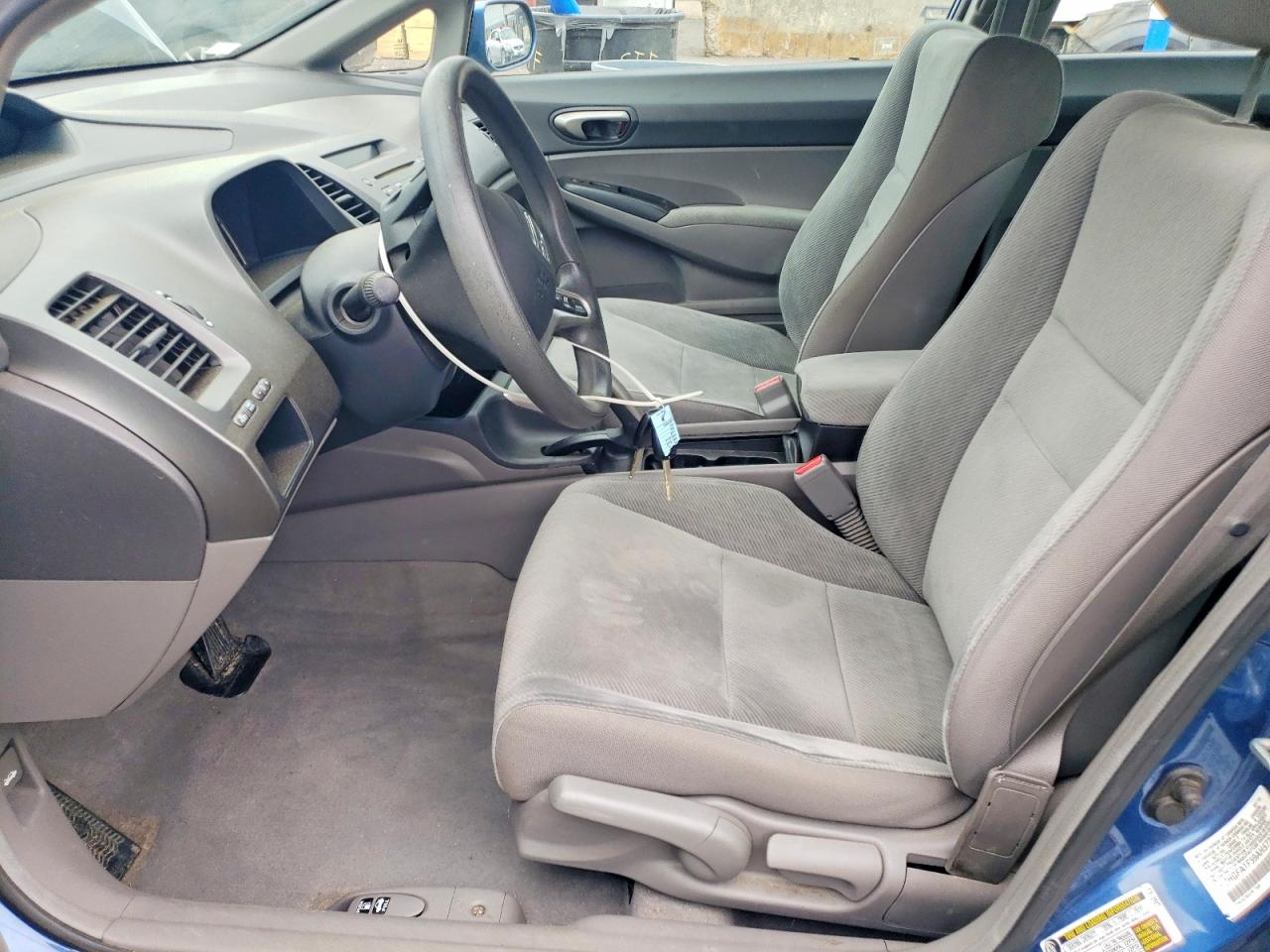 2010 Honda Civic Lx Blue vin: 2HGFA1F59AH572599