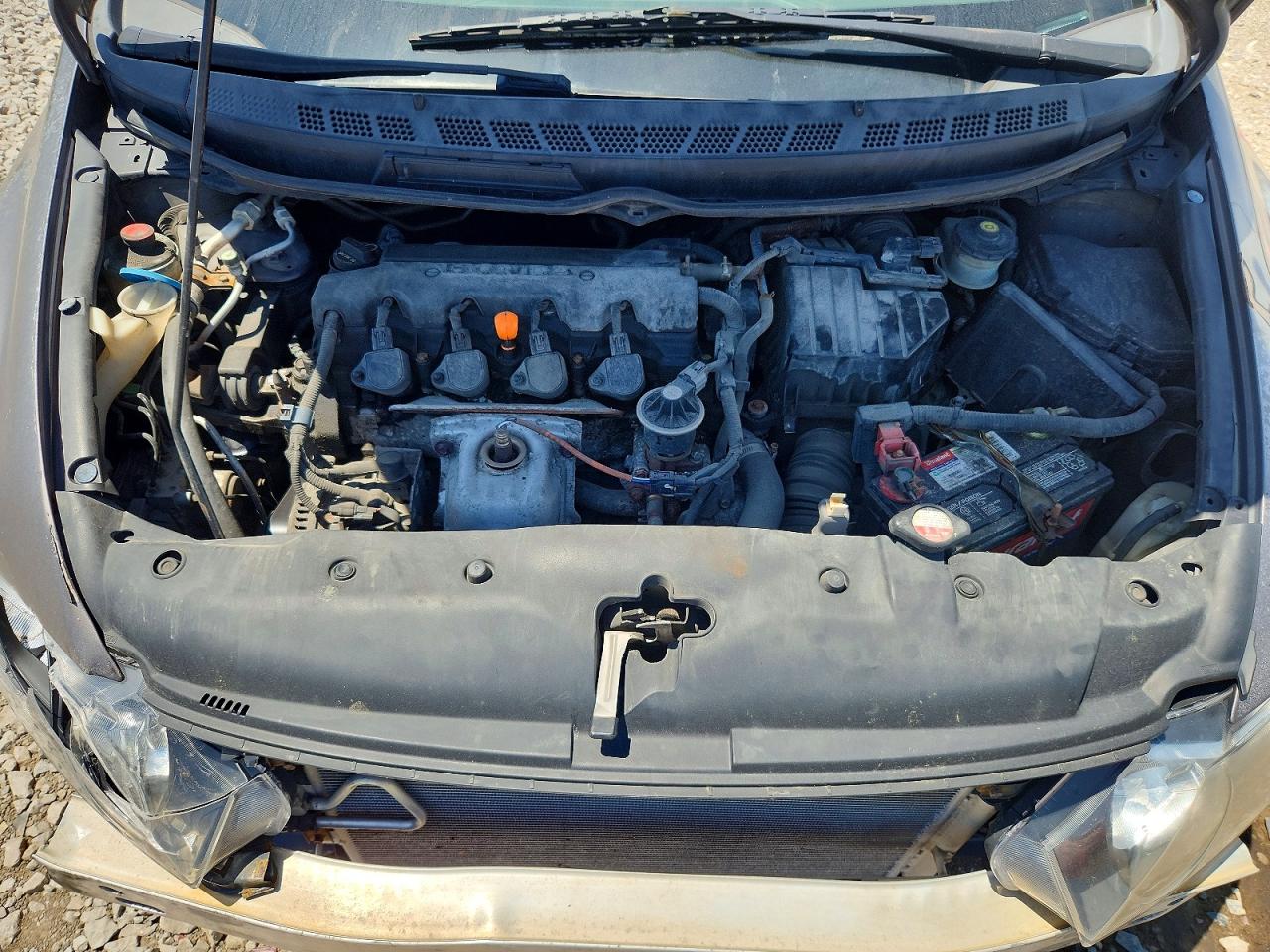 2010 Honda Civic Lx Brown vin: 2HGFA1F59AH575020