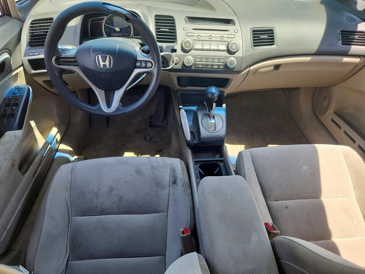 2010 Honda Civic Lx Brown vin: 2HGFA1F59AH575020