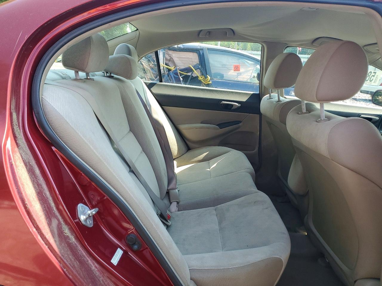 2010 Honda Civic Lx Красный vin: 2HGFA1F59AH576295