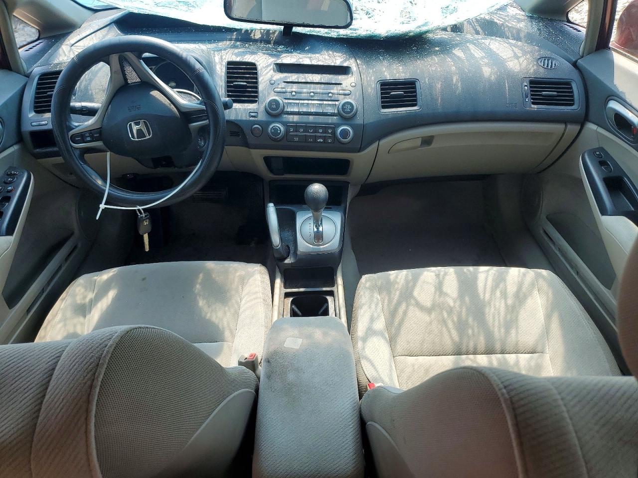 2010 Honda Civic Lx Красный vin: 2HGFA1F59AH576295