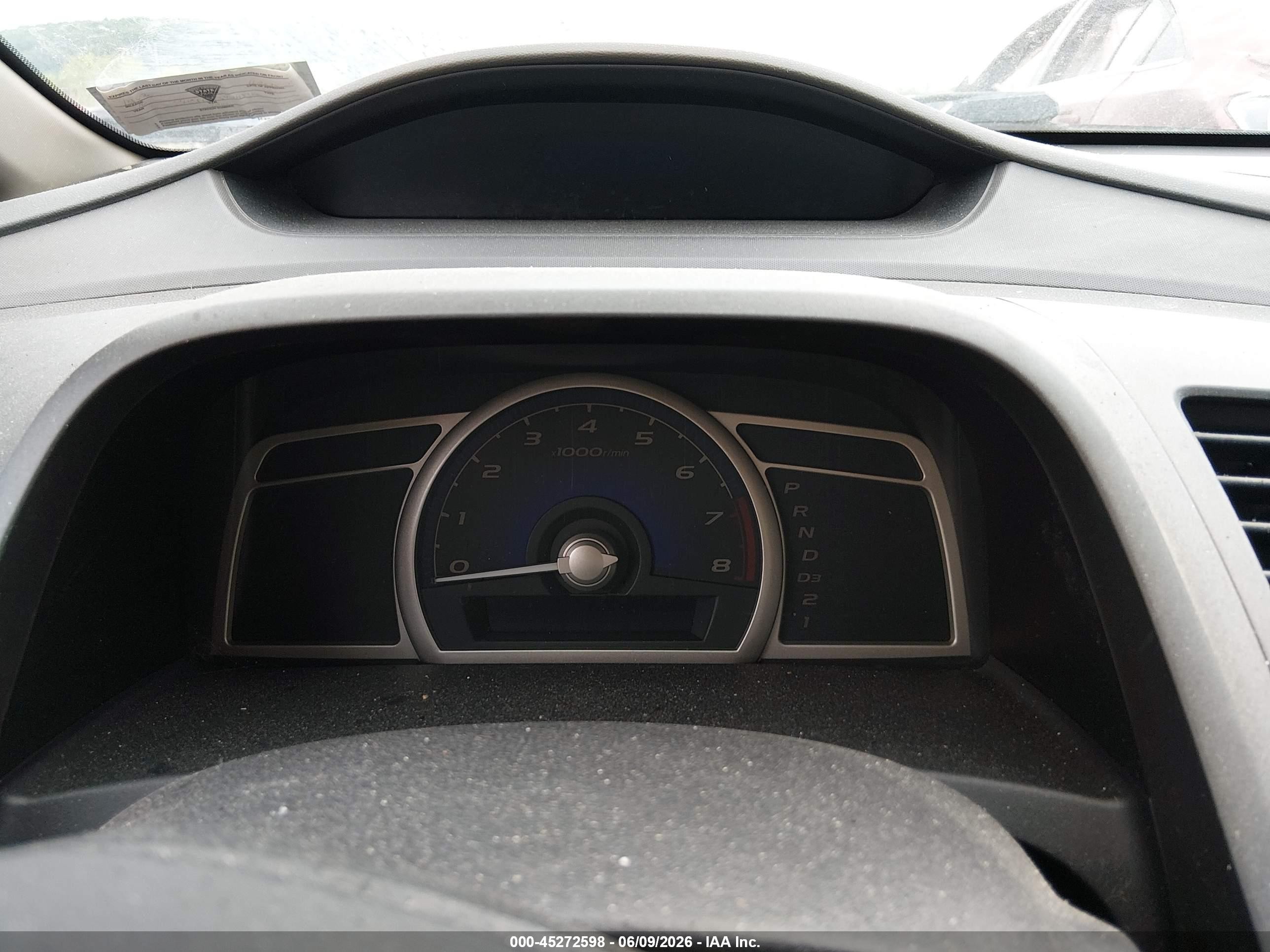2010 Honda Civic Lx Gray vin: 2HGFA1F59AH582100
