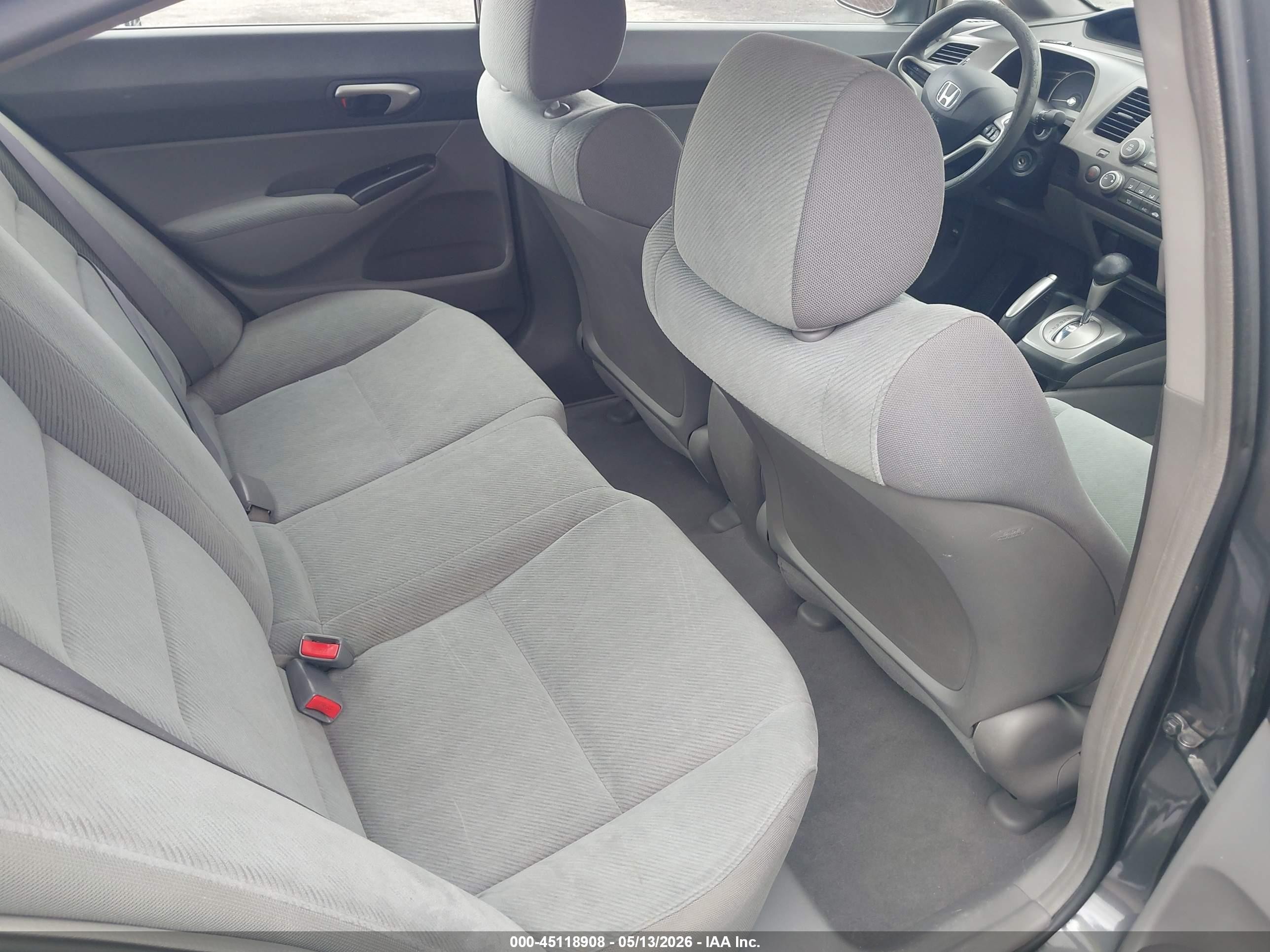 2011 Honda Civic Lx Gray vin: 2HGFA1F59BH503963