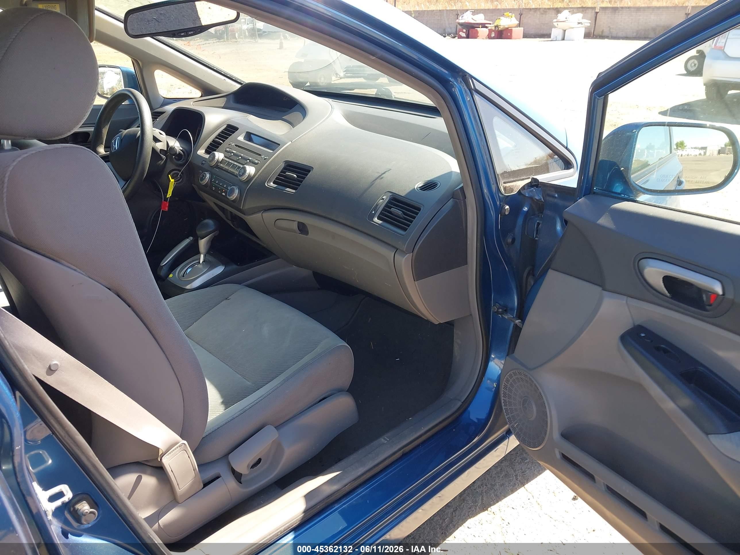 2011 Honda Civic Lx Синий vin: 2HGFA1F59BH508287