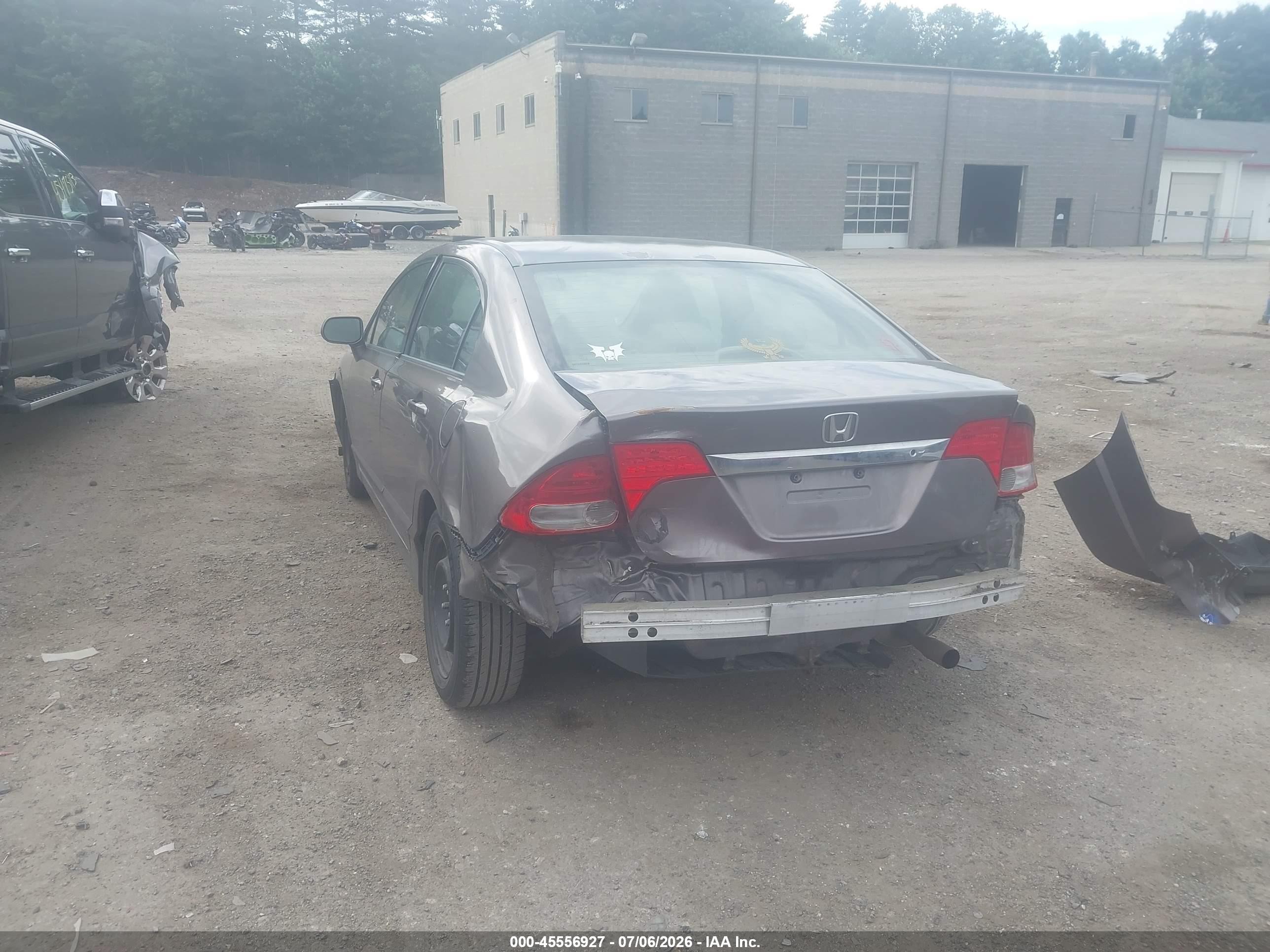 2011 Honda Civic Lx Brown vin: 2HGFA1F59BH525283