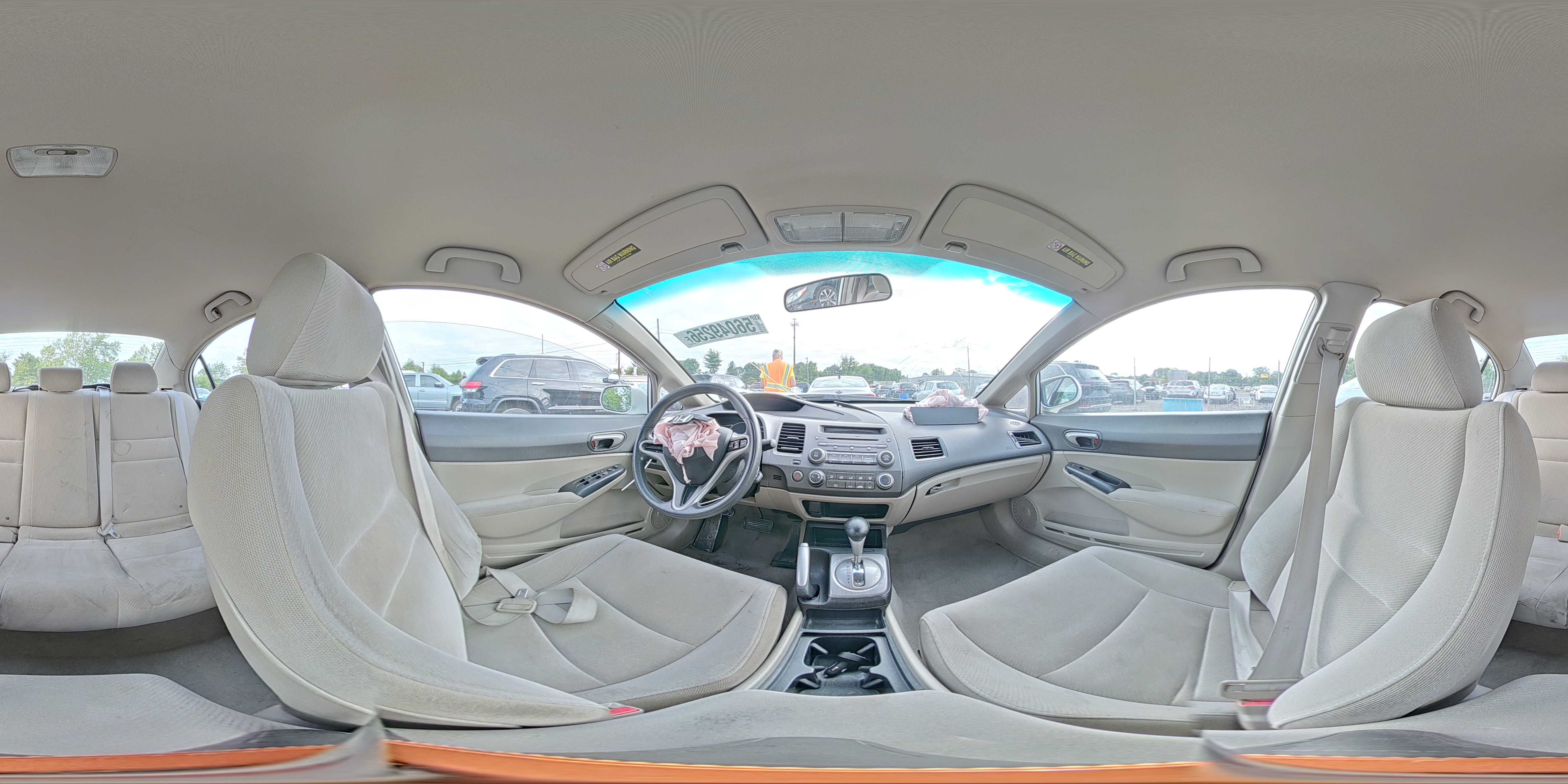 2011 Honda Civic Lx White vin: 2HGFA1F59BH527115