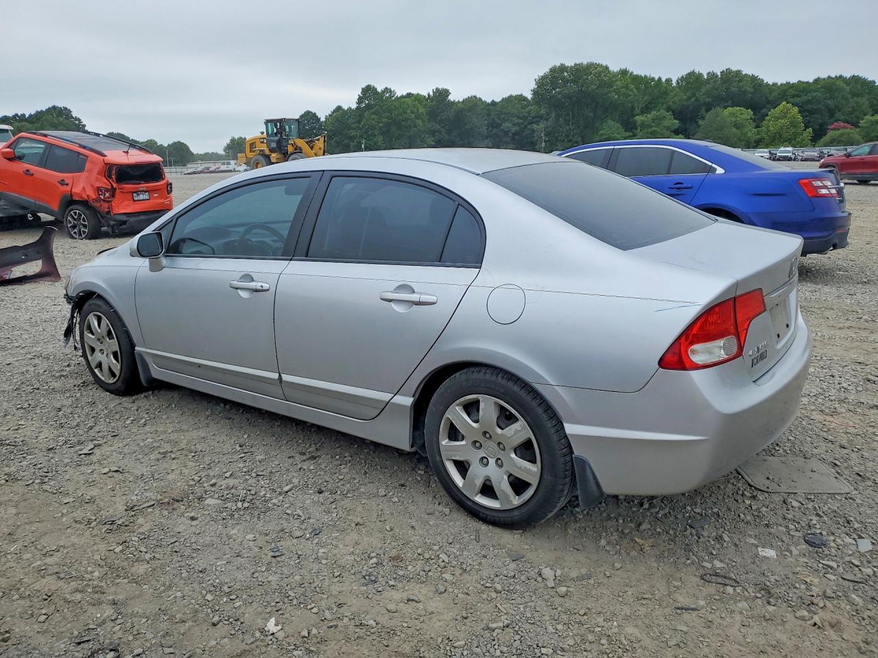 2011 Honda Civic Lx Серебряный vin: 2HGFA1F59BH537708