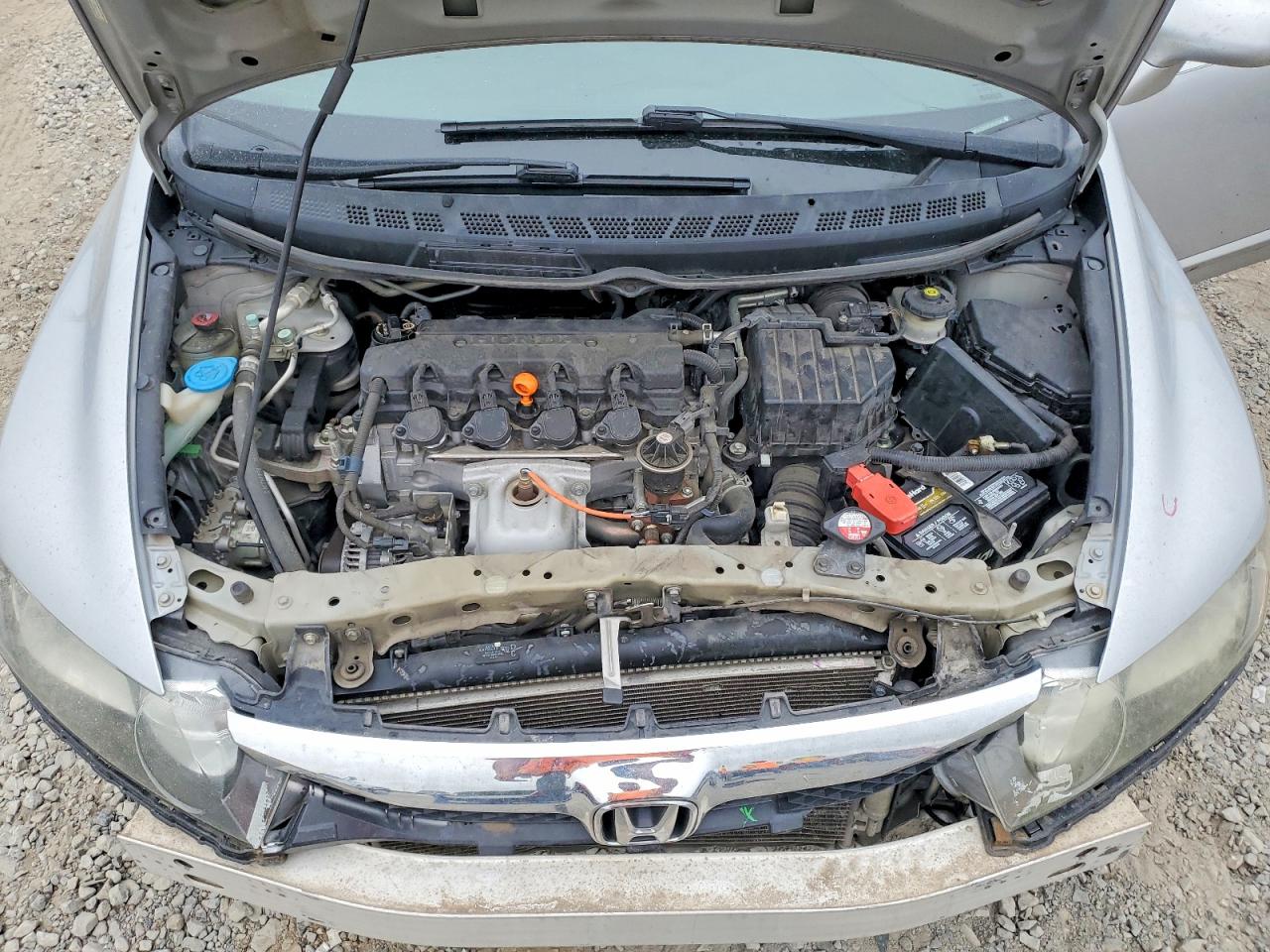 2011 Honda Civic Lx Серебряный vin: 2HGFA1F59BH537708