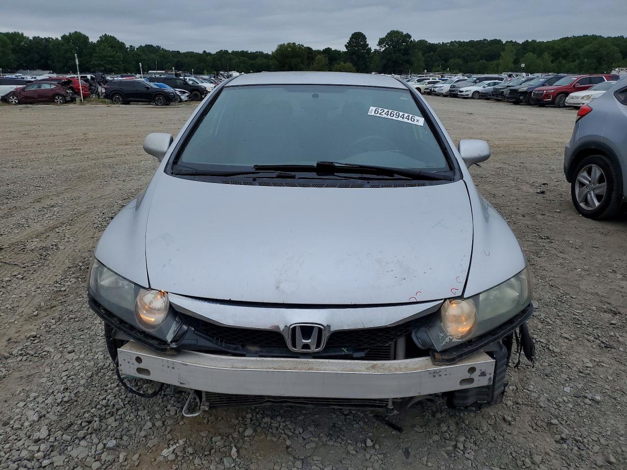 2011 Honda Civic Lx Серебряный vin: 2HGFA1F59BH537708