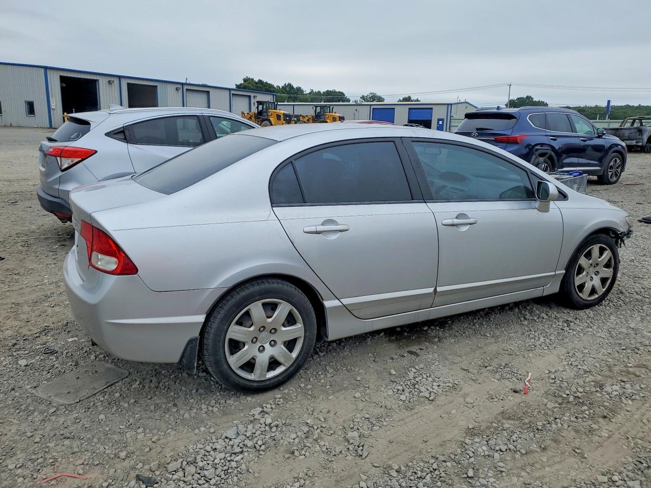 2011 Honda Civic Lx Серебряный vin: 2HGFA1F59BH537708