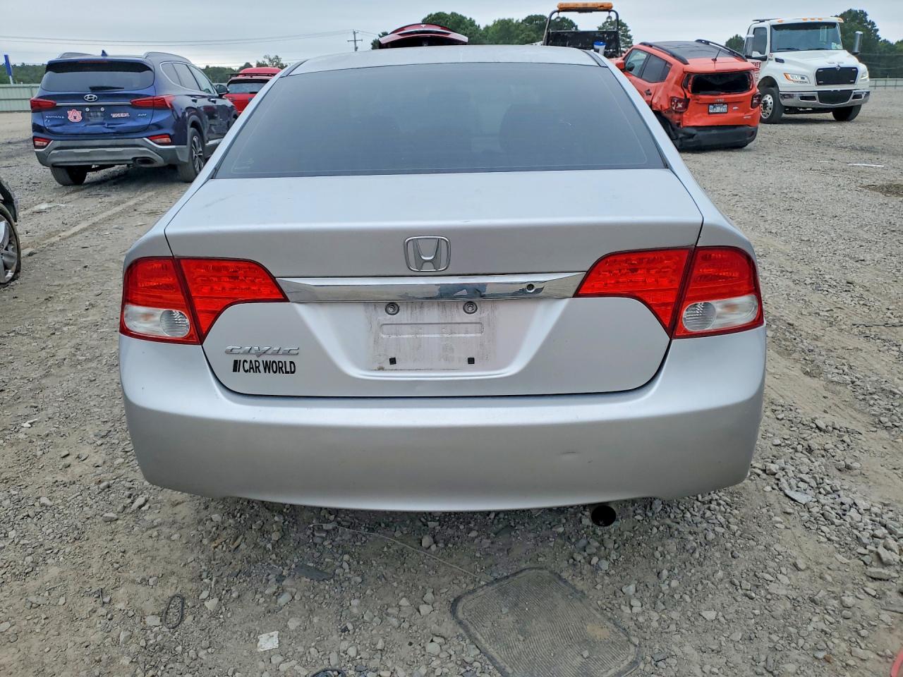 2011 Honda Civic Lx Серебряный vin: 2HGFA1F59BH537708