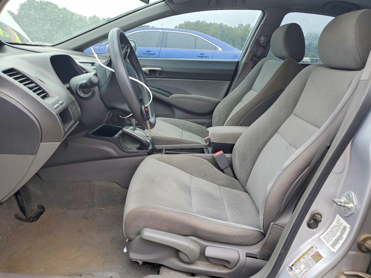 2011 Honda Civic Lx Серебряный vin: 2HGFA1F59BH537708