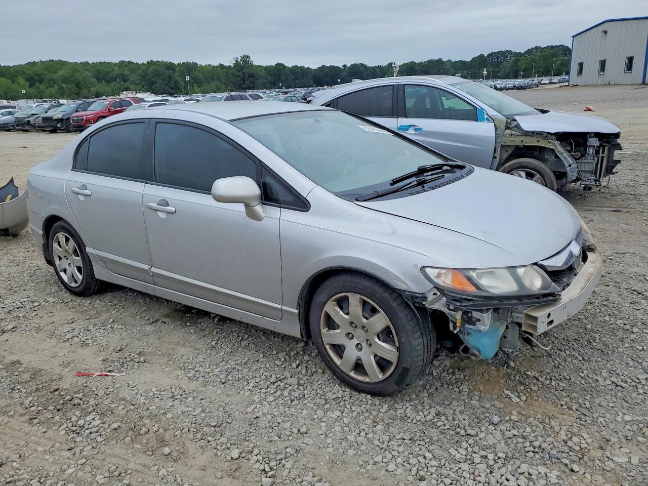 2011 Honda Civic Lx Серебряный vin: 2HGFA1F59BH537708