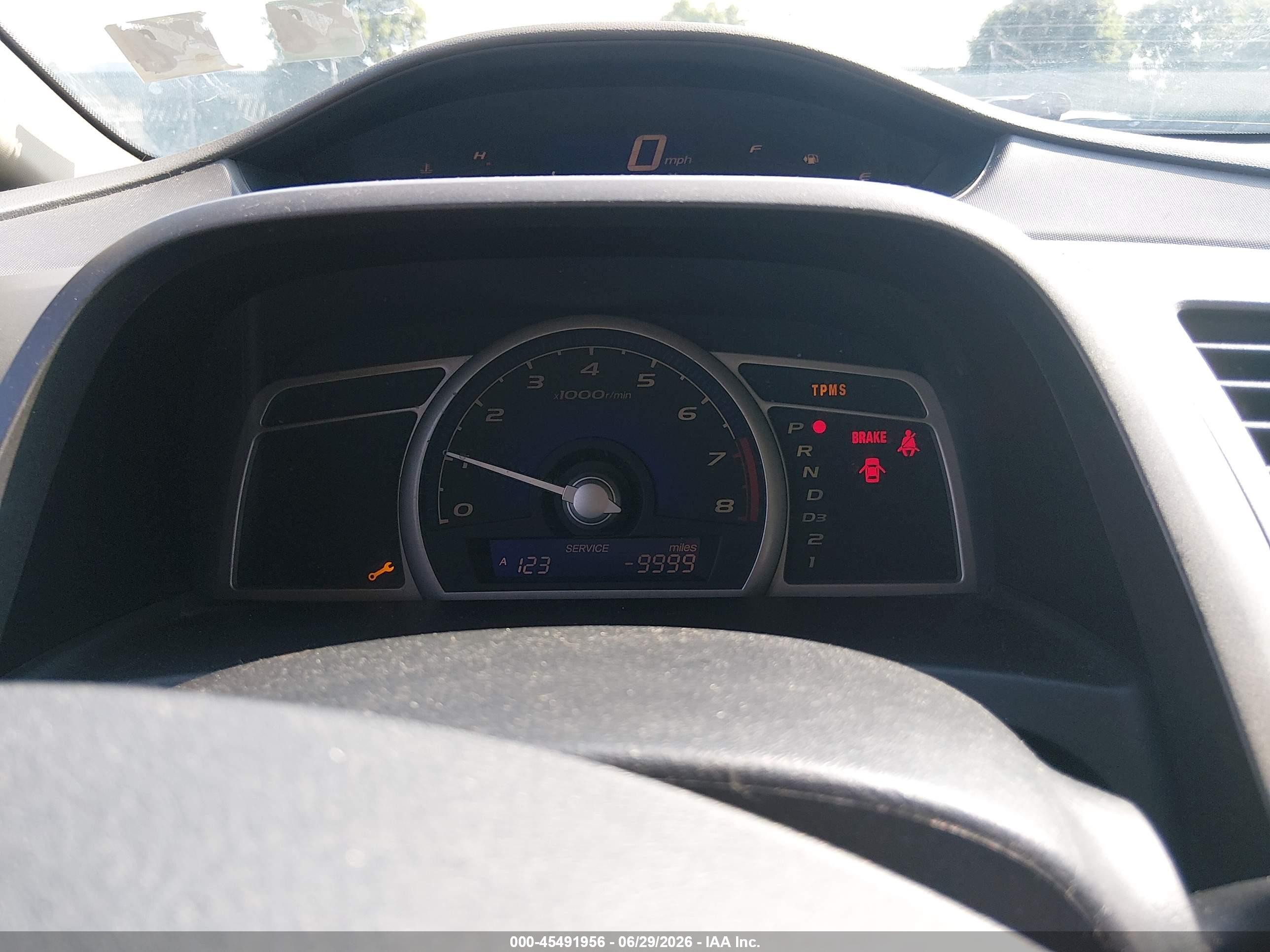 2011 Honda Civic Lx Red vin: 2HGFA1F59BH550376