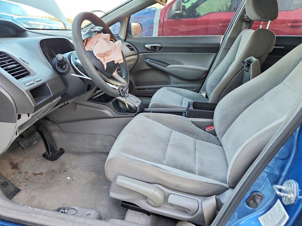 2010 Honda Civic Lx Blue vin: 2HGFA1F5XAH322773