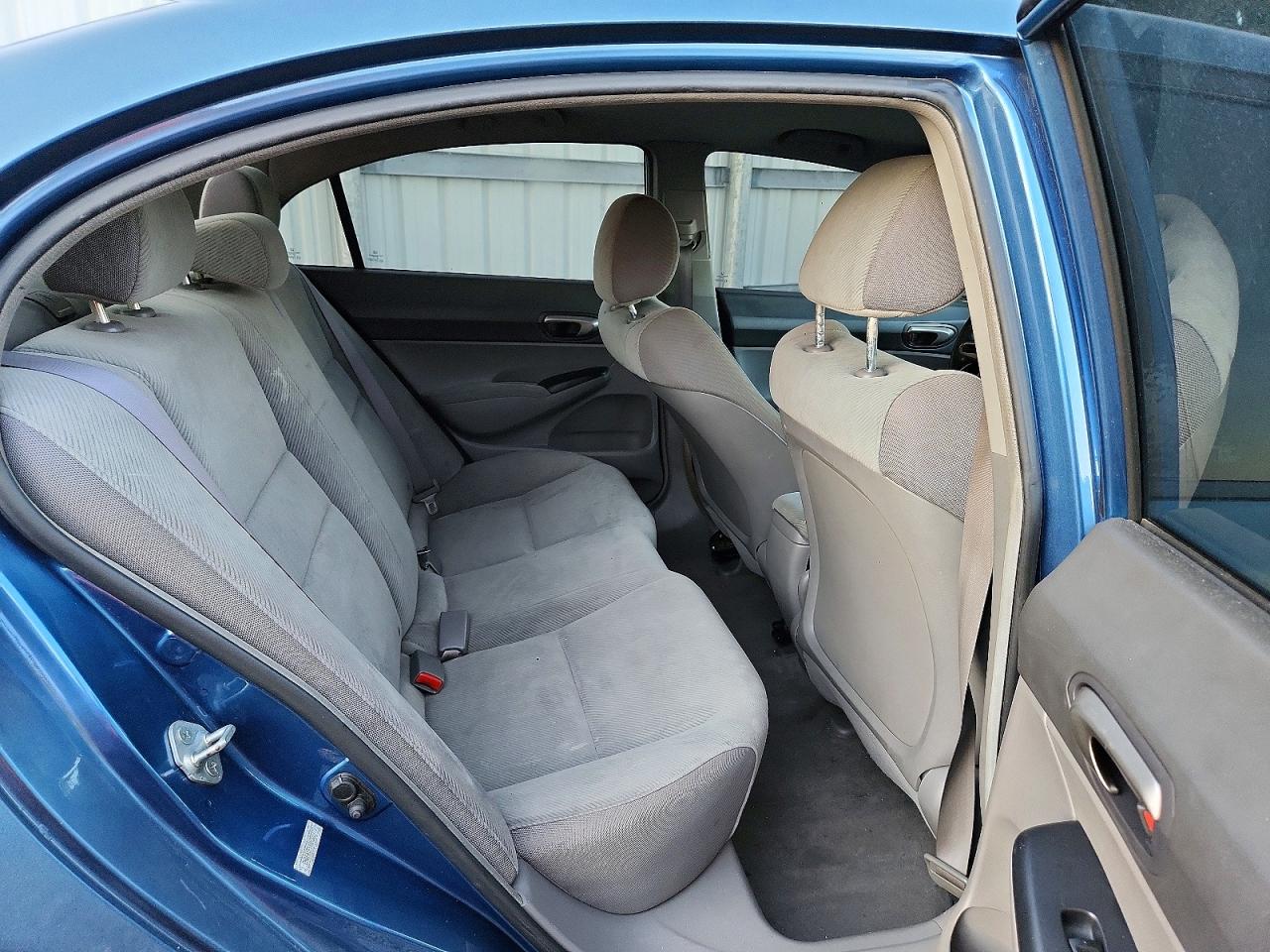 2010 Honda Civic Lx Blue vin: 2HGFA1F5XAH322773