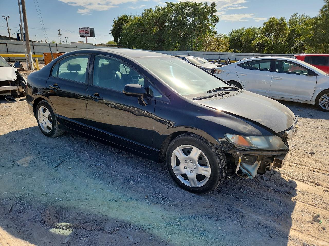 2010 Honda Civic Lx Black vin: 2HGFA1F5XAH323437