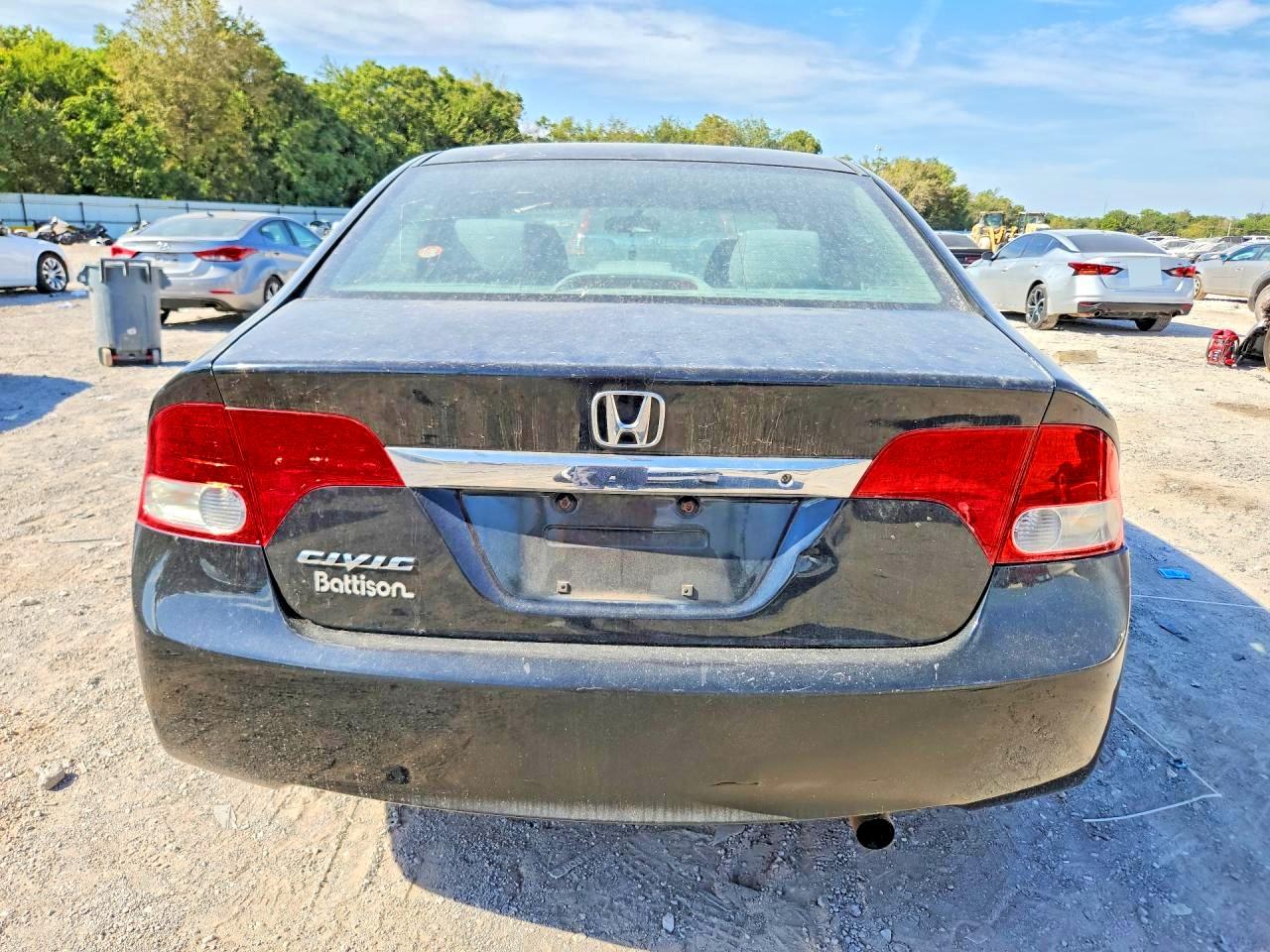 2010 Honda Civic Lx Black vin: 2HGFA1F5XAH323437
