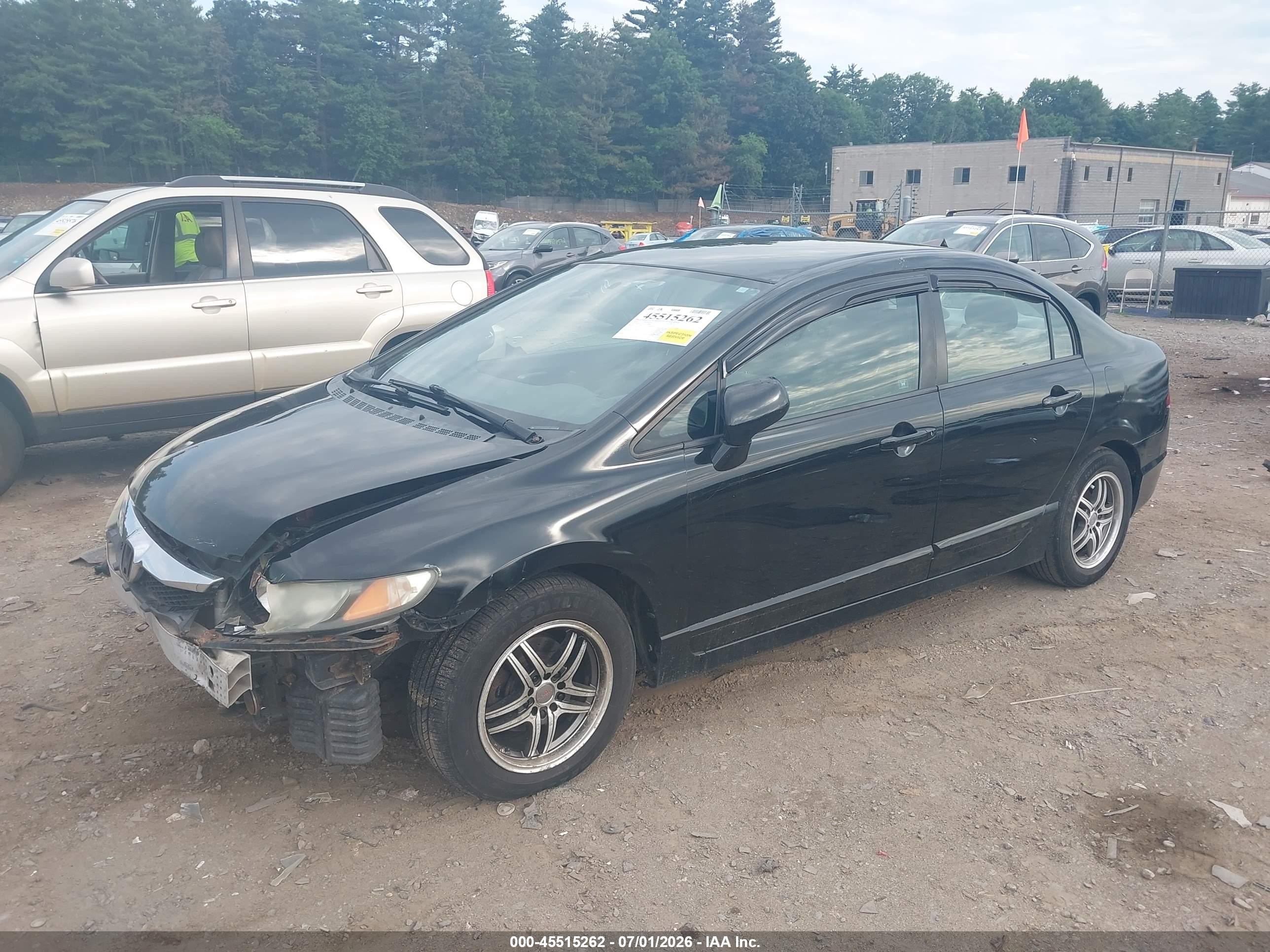 2010 Honda Civic Lx Black vin: 2HGFA1F5XAH329965