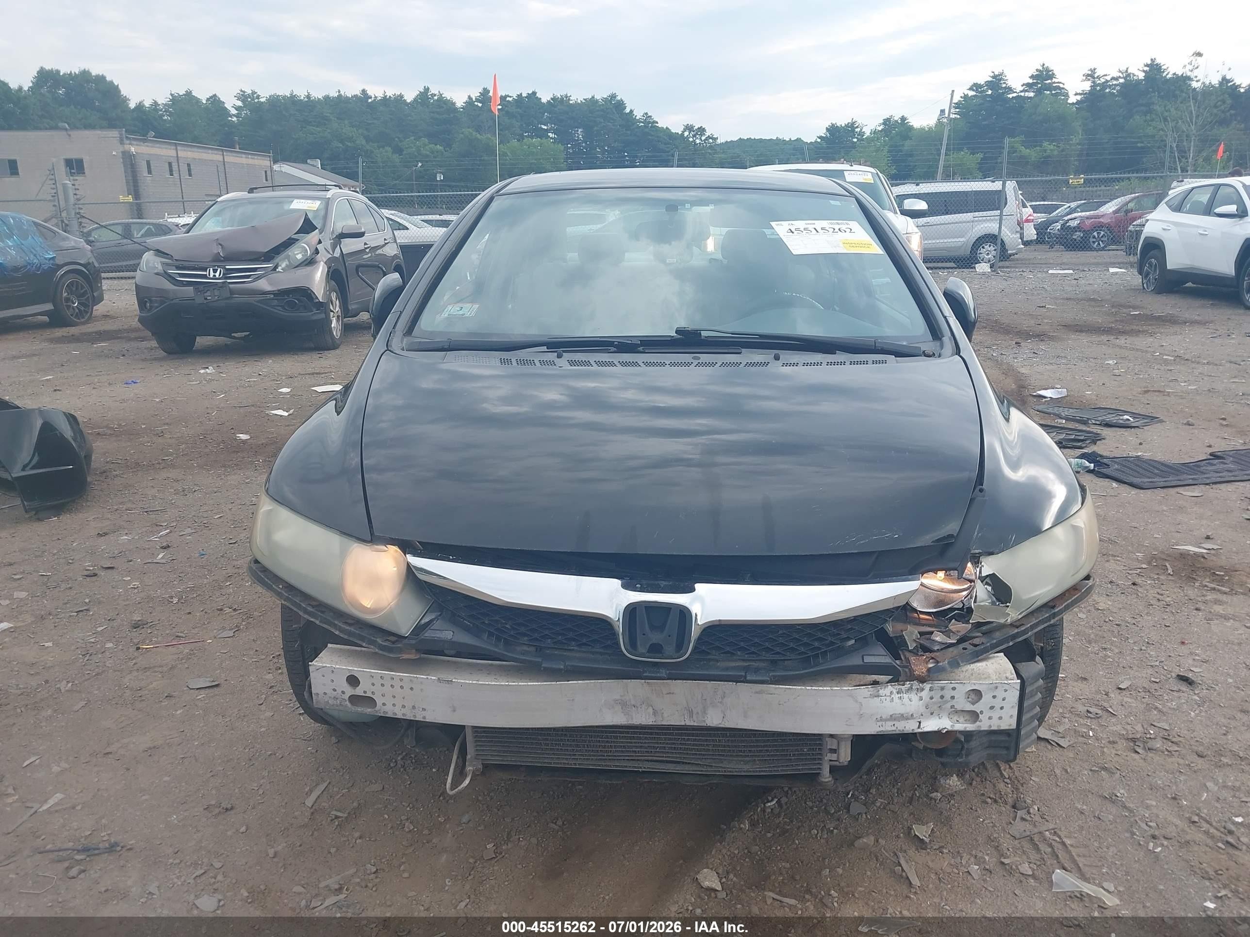 2010 Honda Civic Lx Black vin: 2HGFA1F5XAH329965