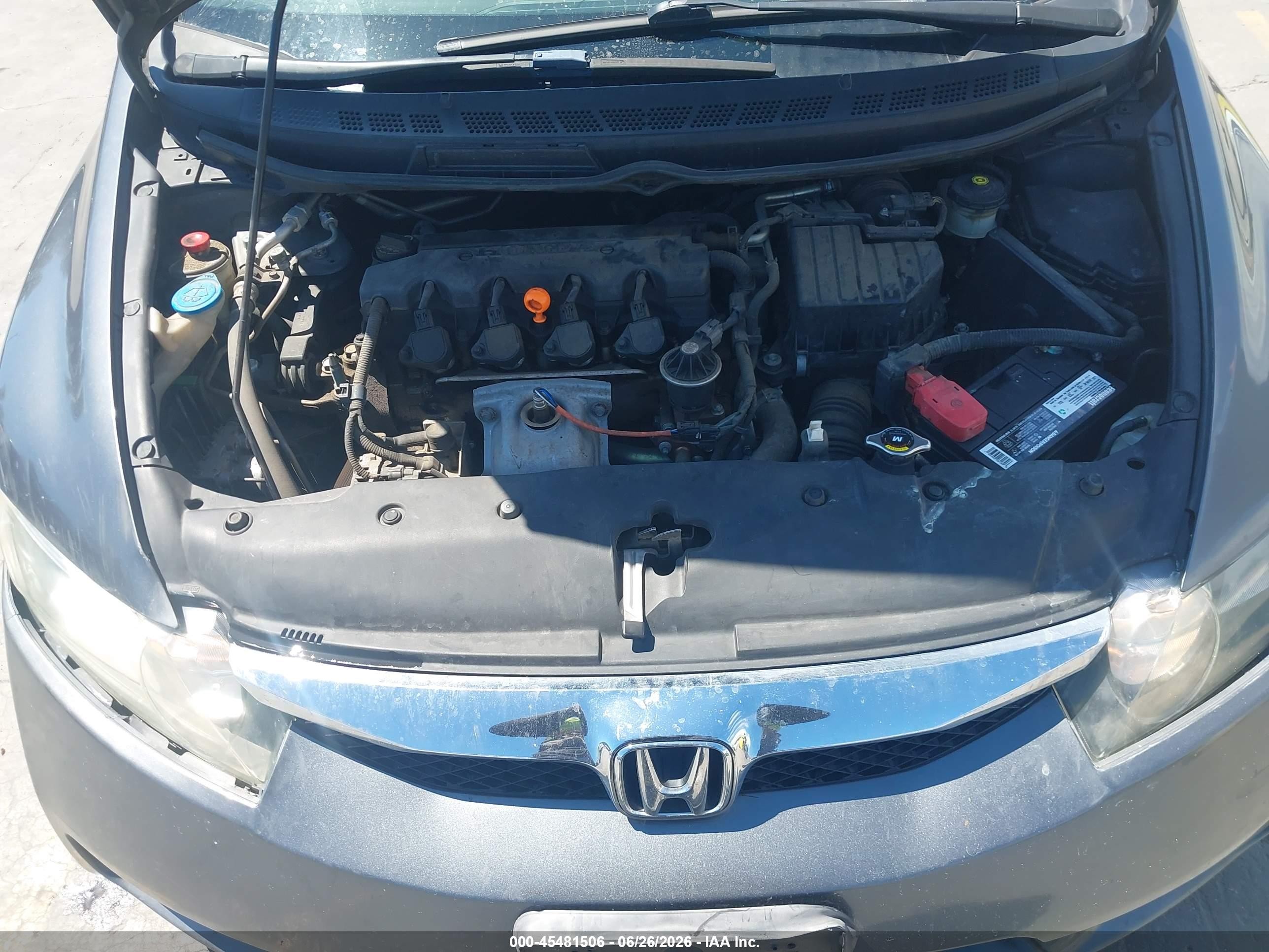 2010 Honda Civic Lx Gray vin: 2HGFA1F5XAH330307