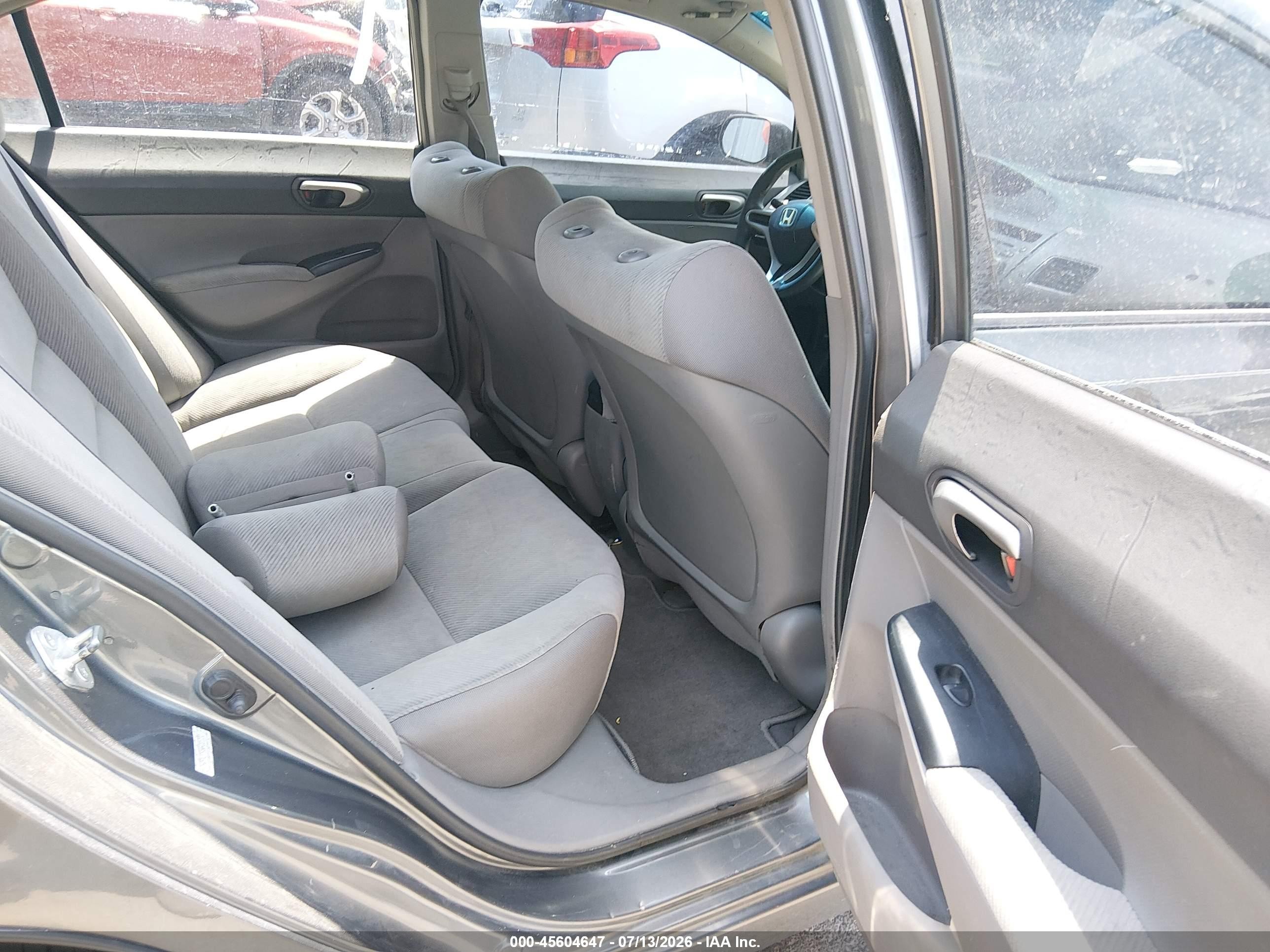 2010 Honda Civic Lx Gray vin: 2HGFA1F5XAH331232
