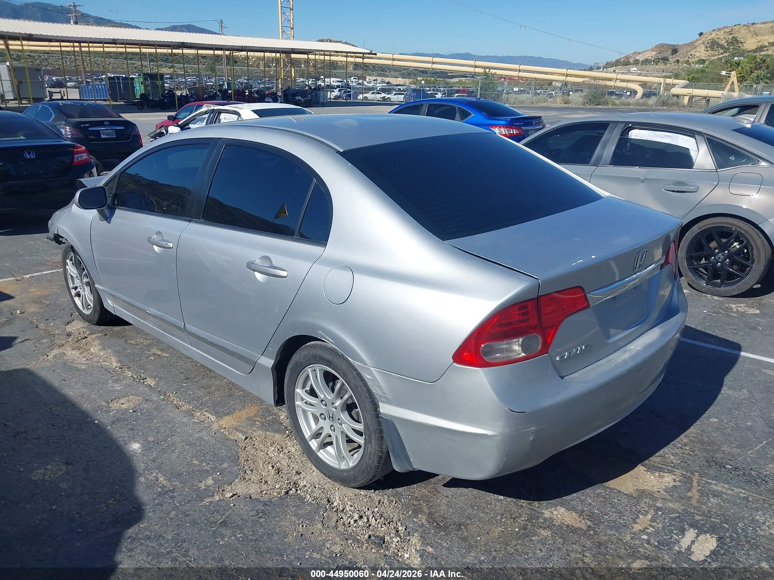 2010 Honda Civic Lx Silver vin: 2HGFA1F5XAH332574