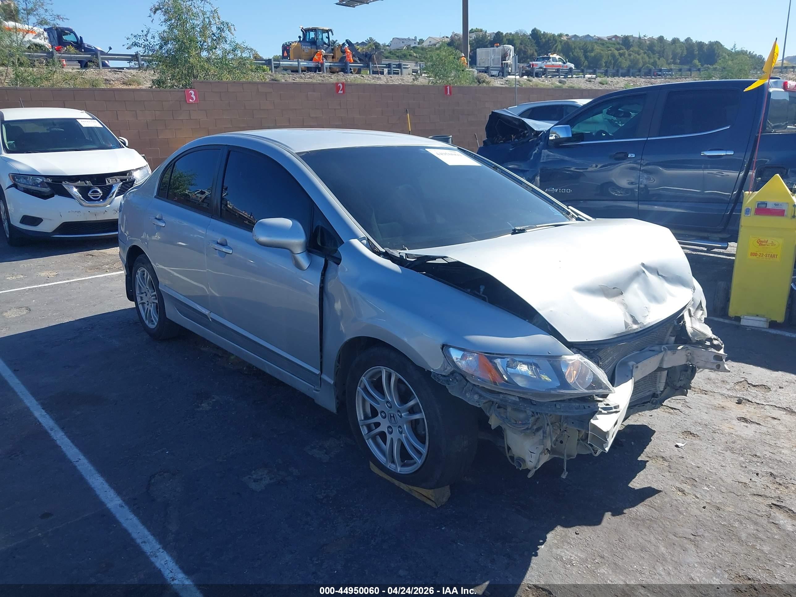 2010 Honda Civic Lx Silver vin: 2HGFA1F5XAH332574