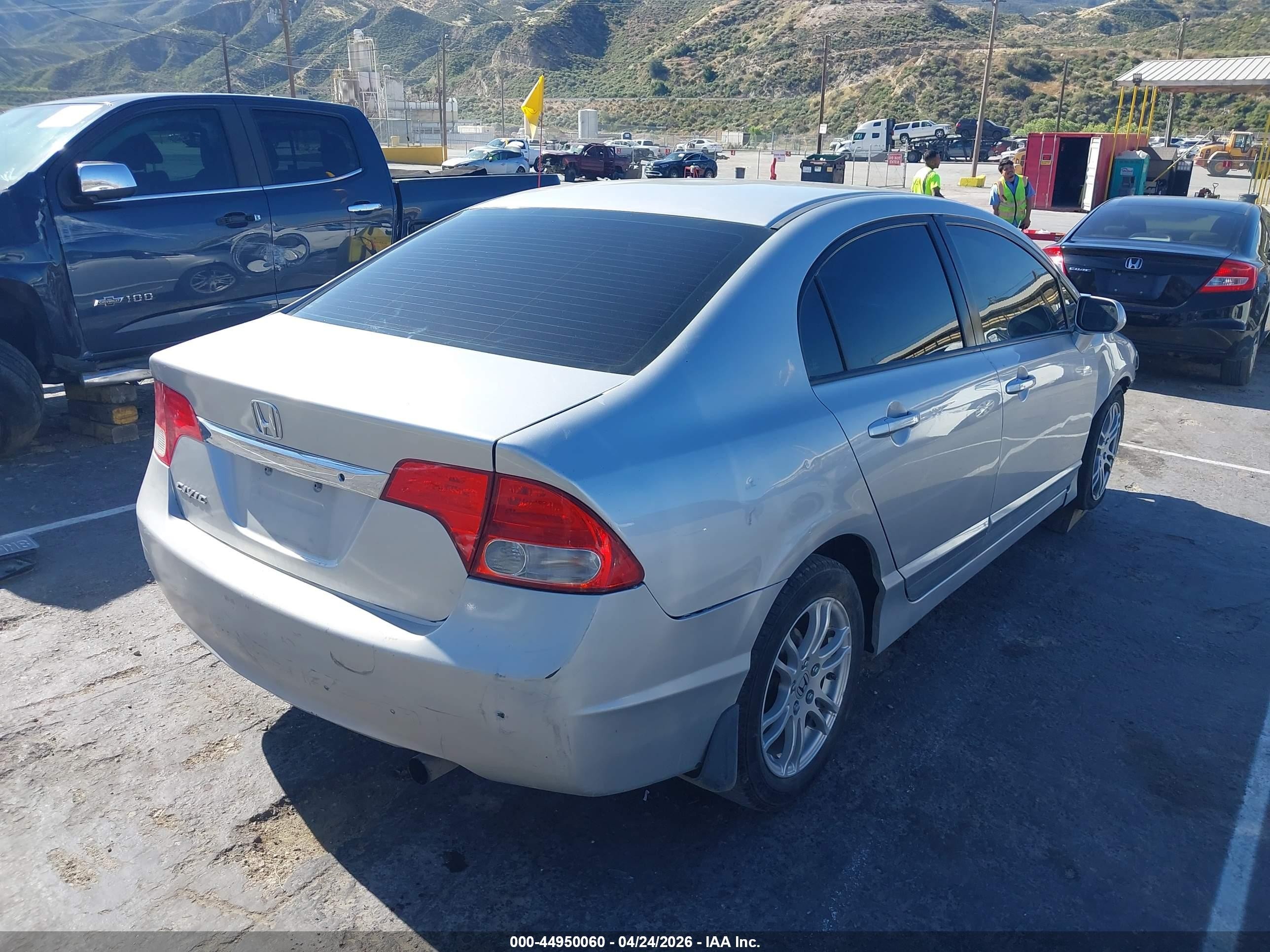 2010 Honda Civic Lx Silver vin: 2HGFA1F5XAH332574