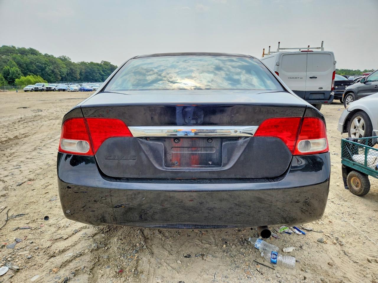 2010 Honda Civic Lx Black vin: 2HGFA1F5XAH501377