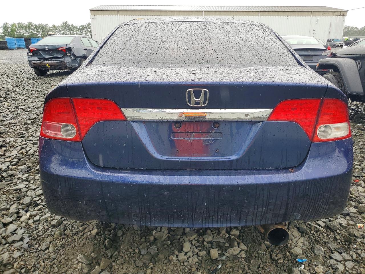 2010 Honda Civic Lx Blue vin: 2HGFA1F5XAH502111