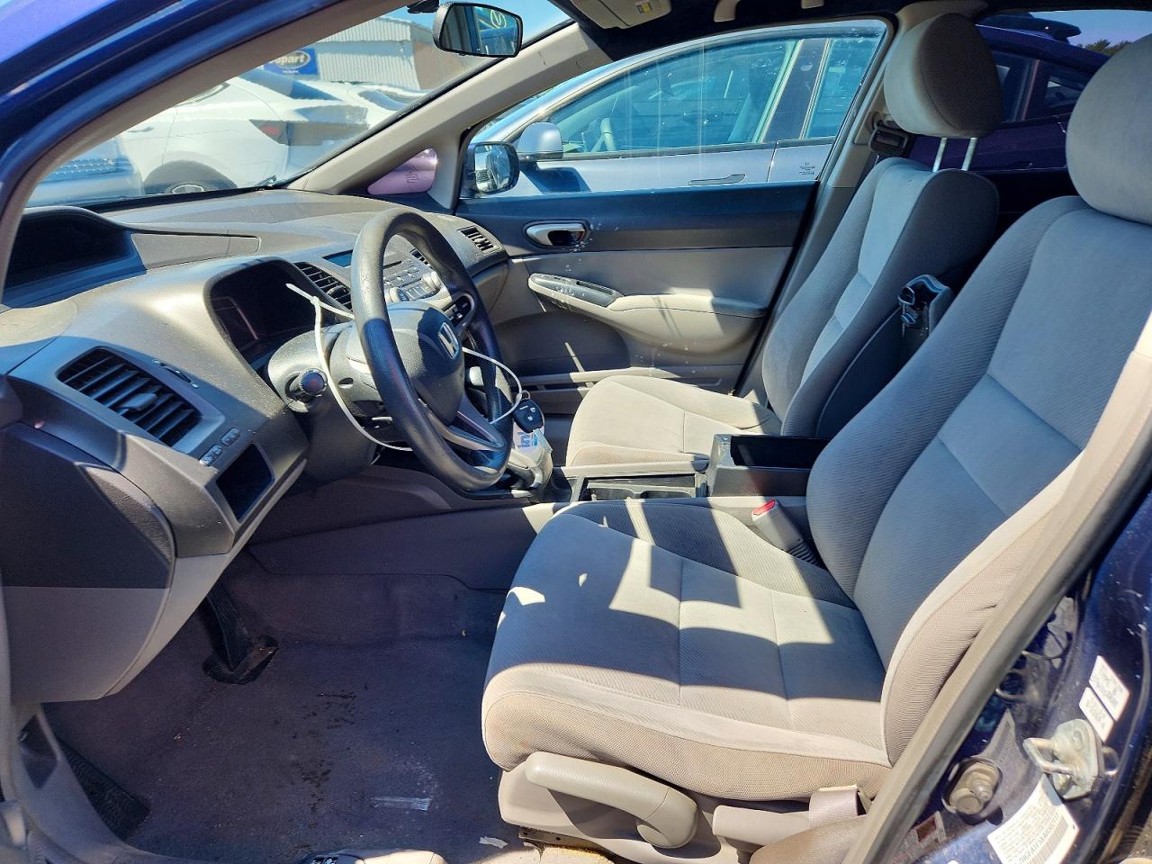 2010 Honda Civic Lx Blue vin: 2HGFA1F5XAH502111