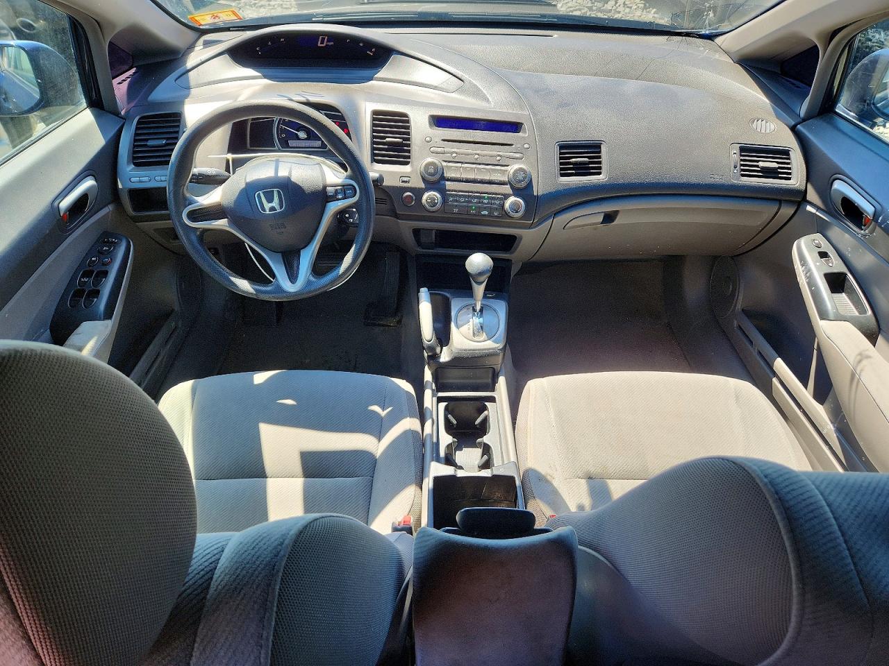 2010 Honda Civic Lx Blue vin: 2HGFA1F5XAH502111