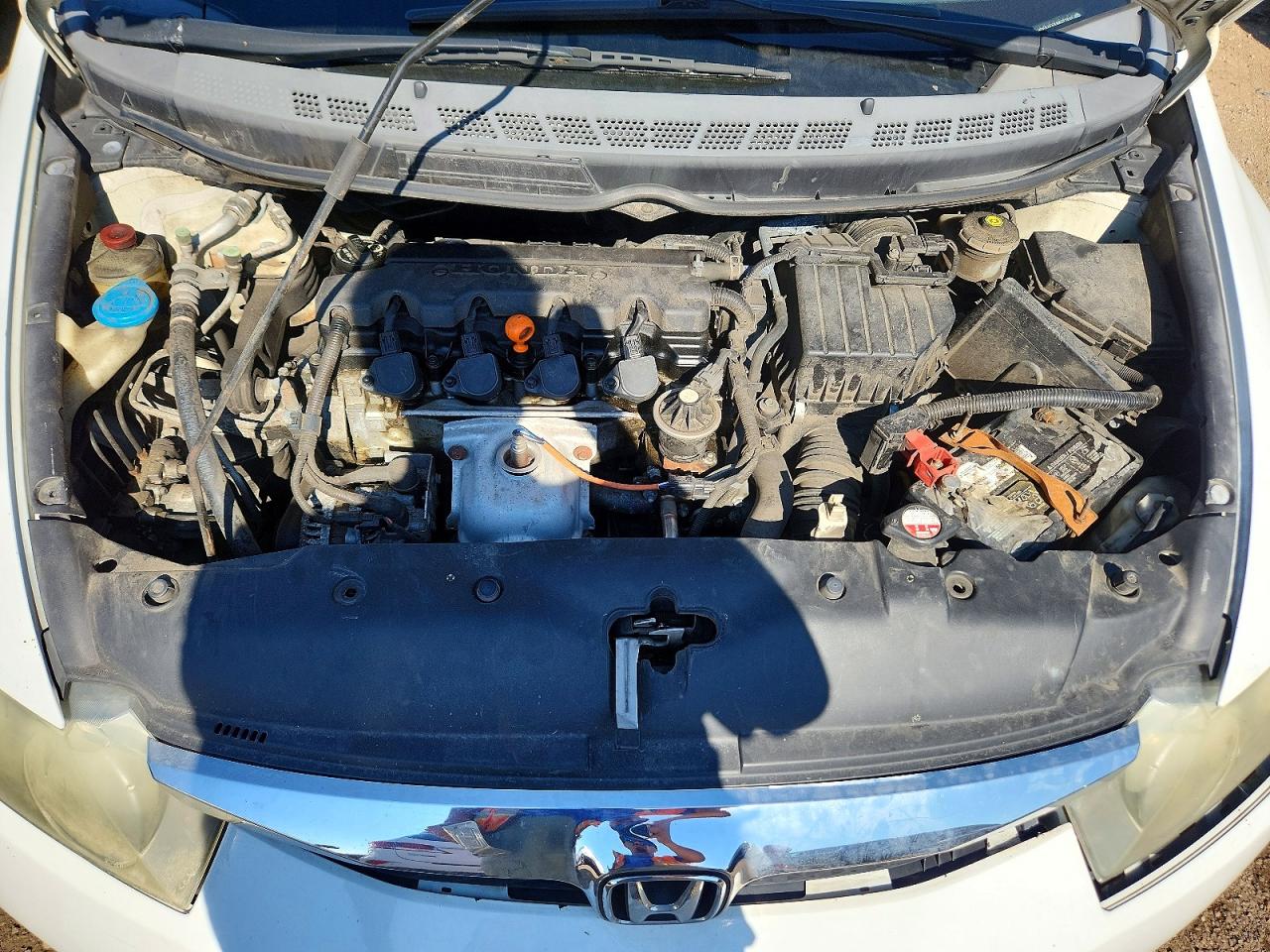 2010 Honda Civic Lx Белый vin: 2HGFA1F5XAH527431