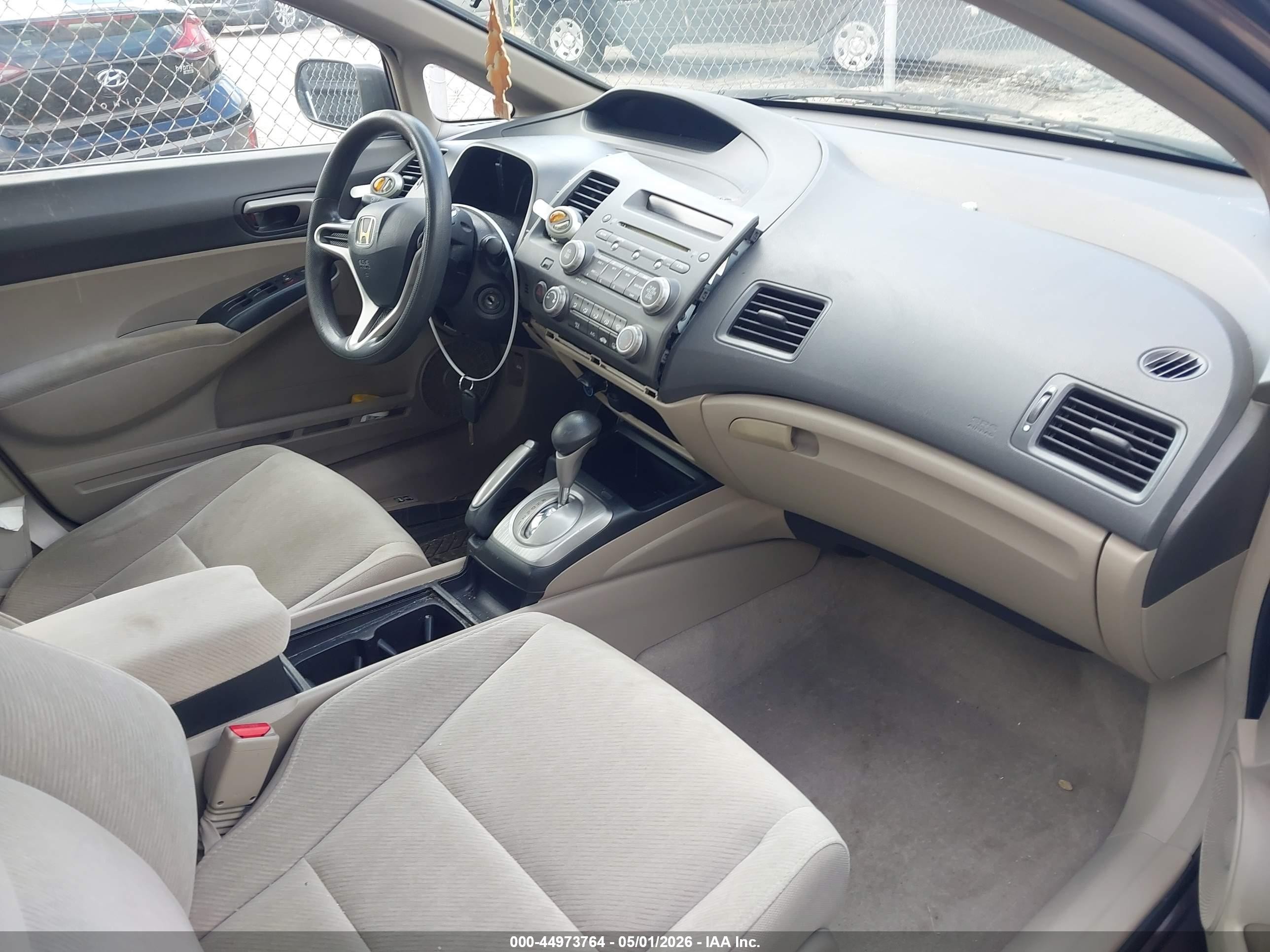 2010 Honda Civic Lx Brown vin: 2HGFA1F5XAH529079