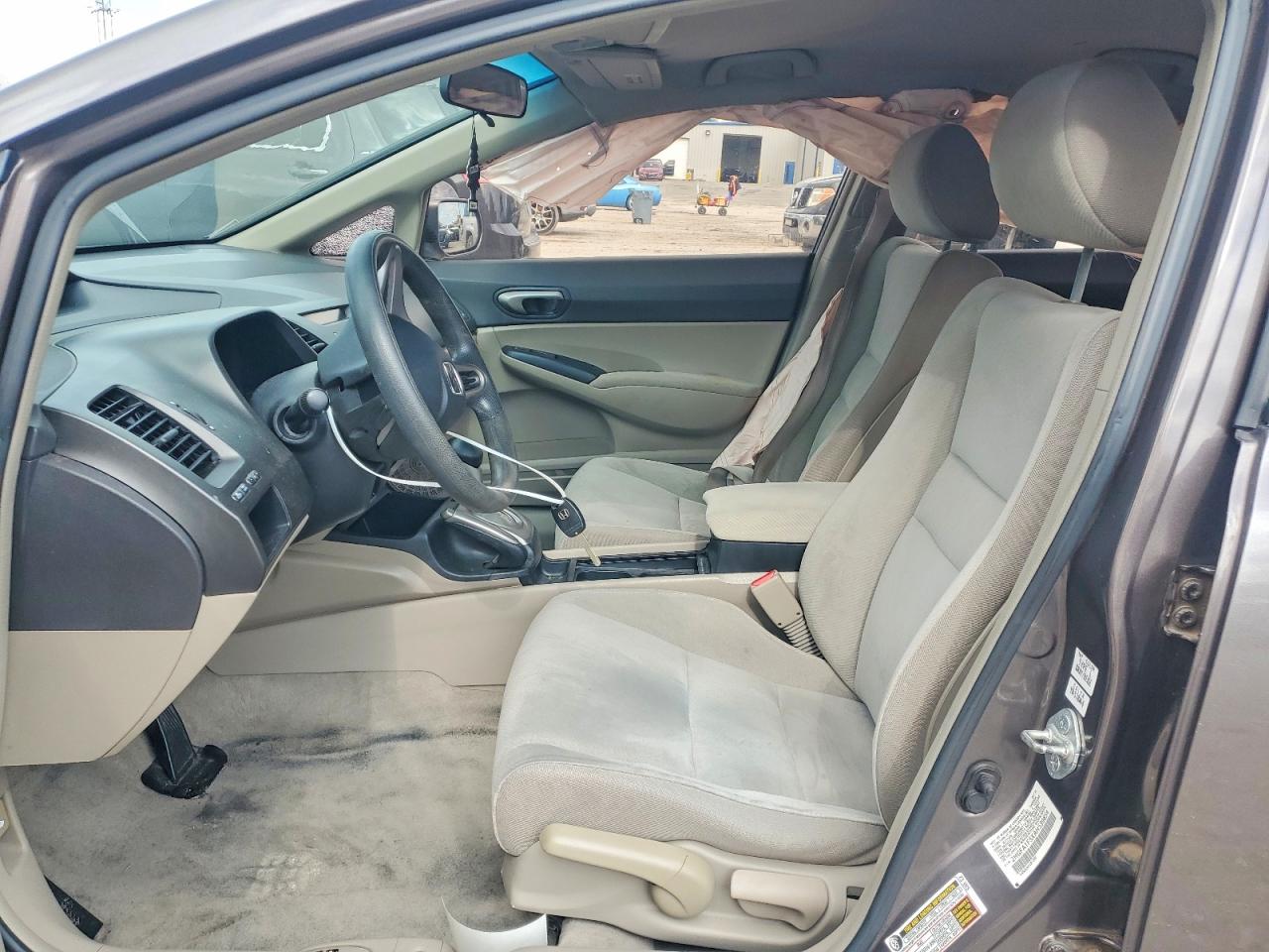 2010 Honda Civic Lx Tan vin: 2HGFA1F5XAH539854