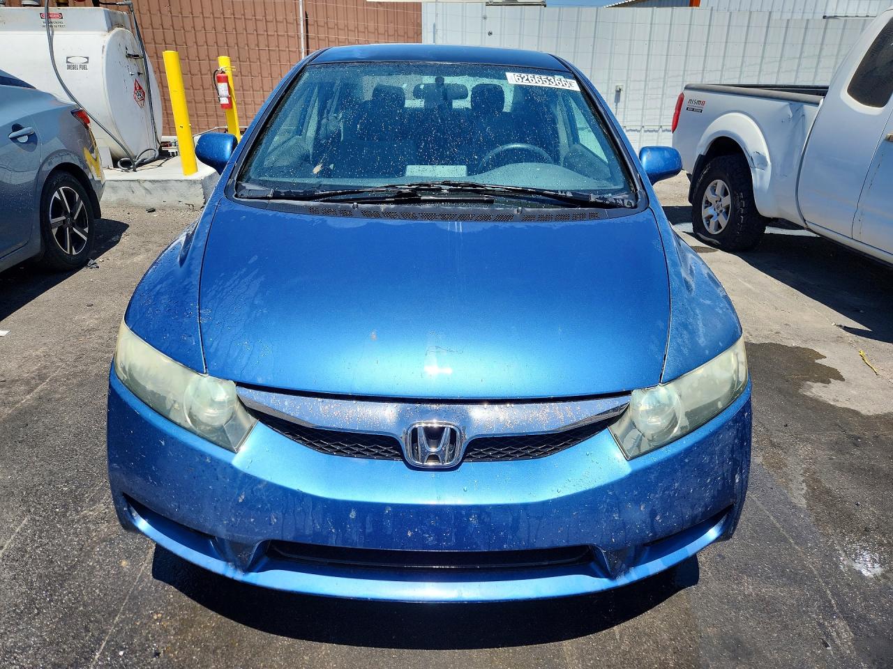 2010 Honda Civic Blue vin: 2HGFA1F5XAH560512