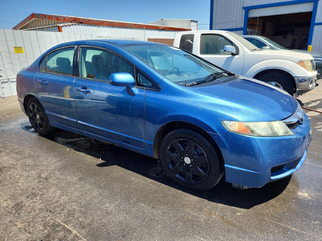 2010 Honda Civic Blue vin: 2HGFA1F5XAH560512