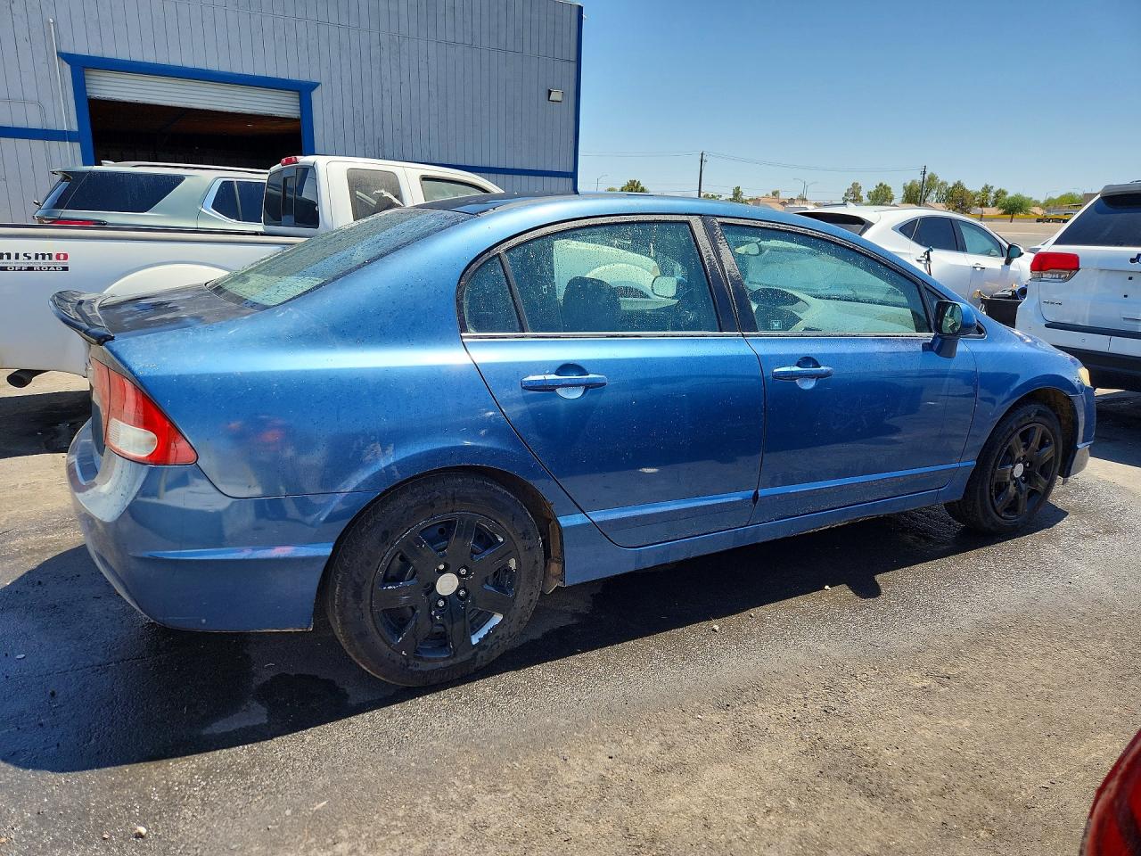 2010 Honda Civic Blue vin: 2HGFA1F5XAH560512