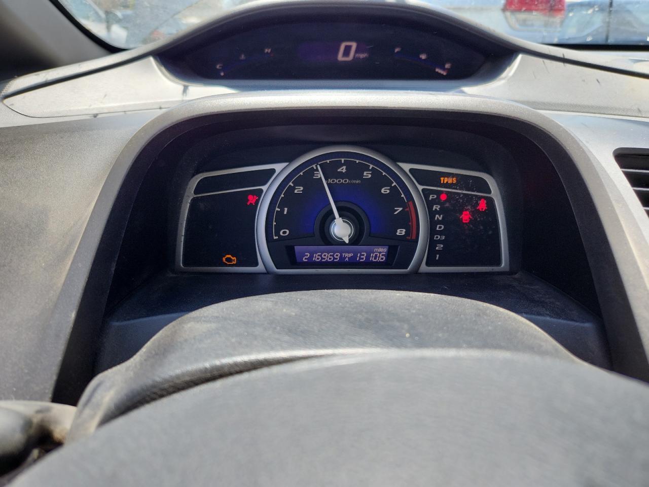 2010 Honda Civic Blue vin: 2HGFA1F5XAH560512 Damage: Warning Light - Engine, On, Unacceptable