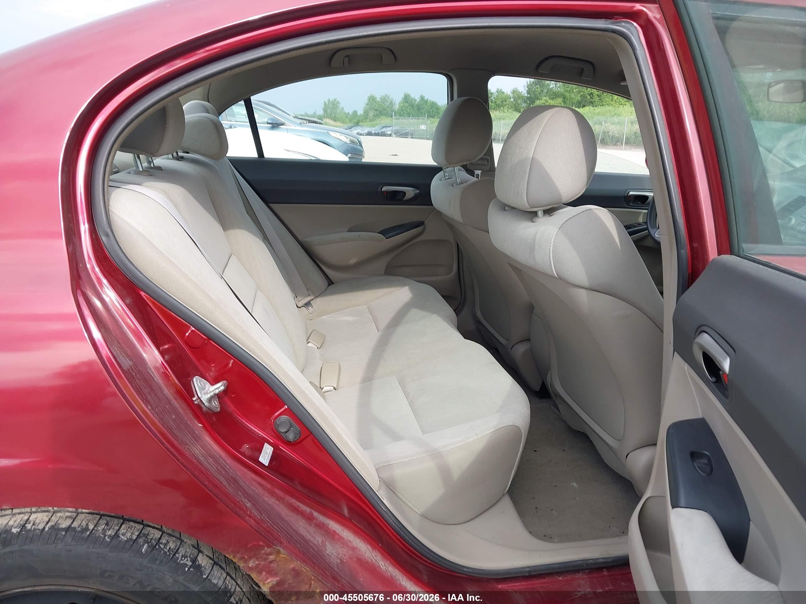 2010 Honda Civic Lx Maroon vin: 2HGFA1F5XAH573485