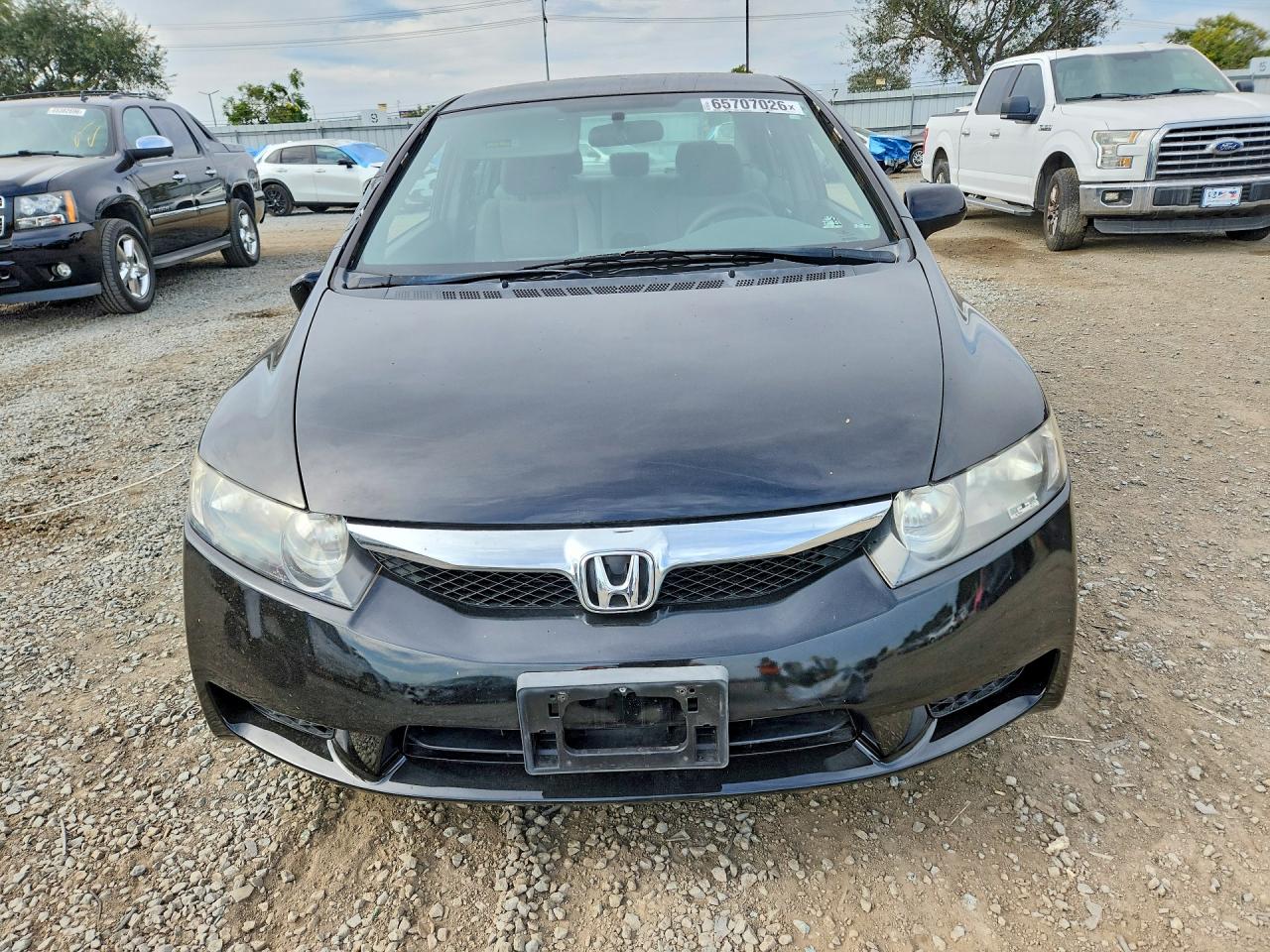 2010 Honda Civic Lx Black vin: 2HGFA1F5XAH574751